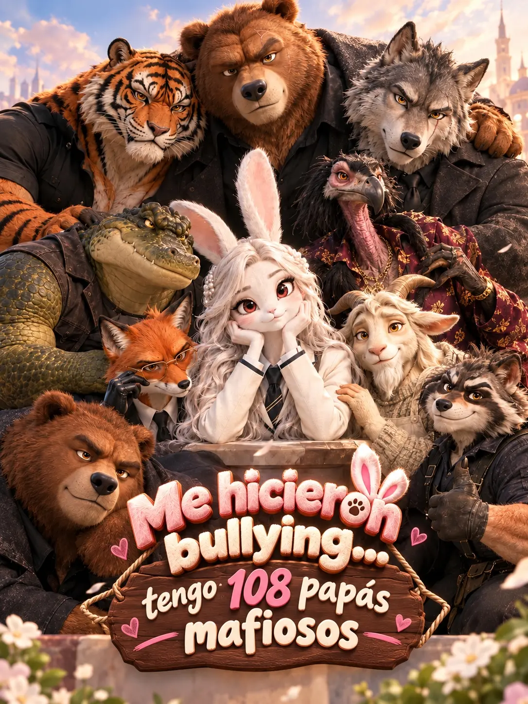 108 papás depredadores: nadie vuelve a tocar a su conejita short drama poster