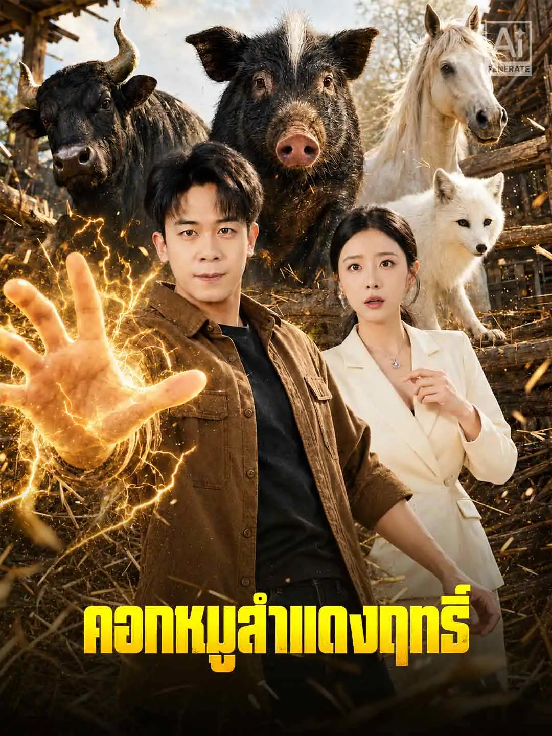 คอกหมูสำแดงฤทธิ์ short drama poster