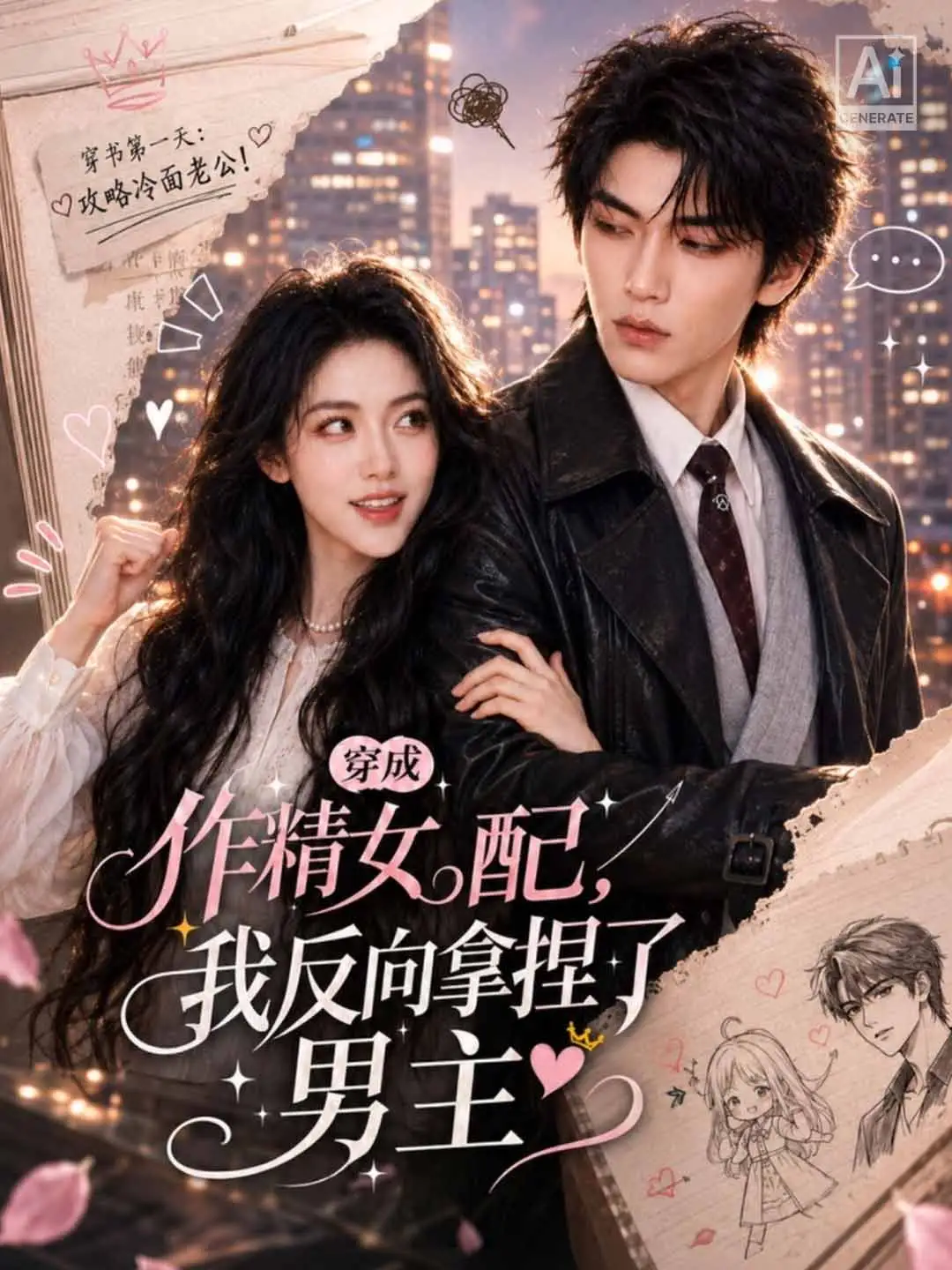 穿成作精女配,我反向拿捏了男主 short drama poster