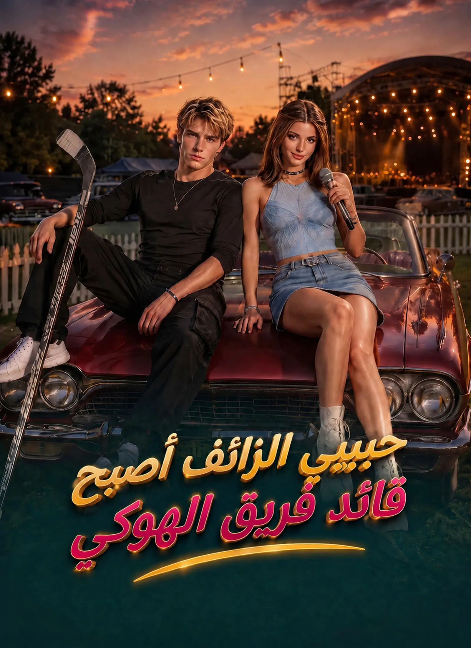 حبيبي الزائف أصبح قائد فريق الهوكي short drama poster