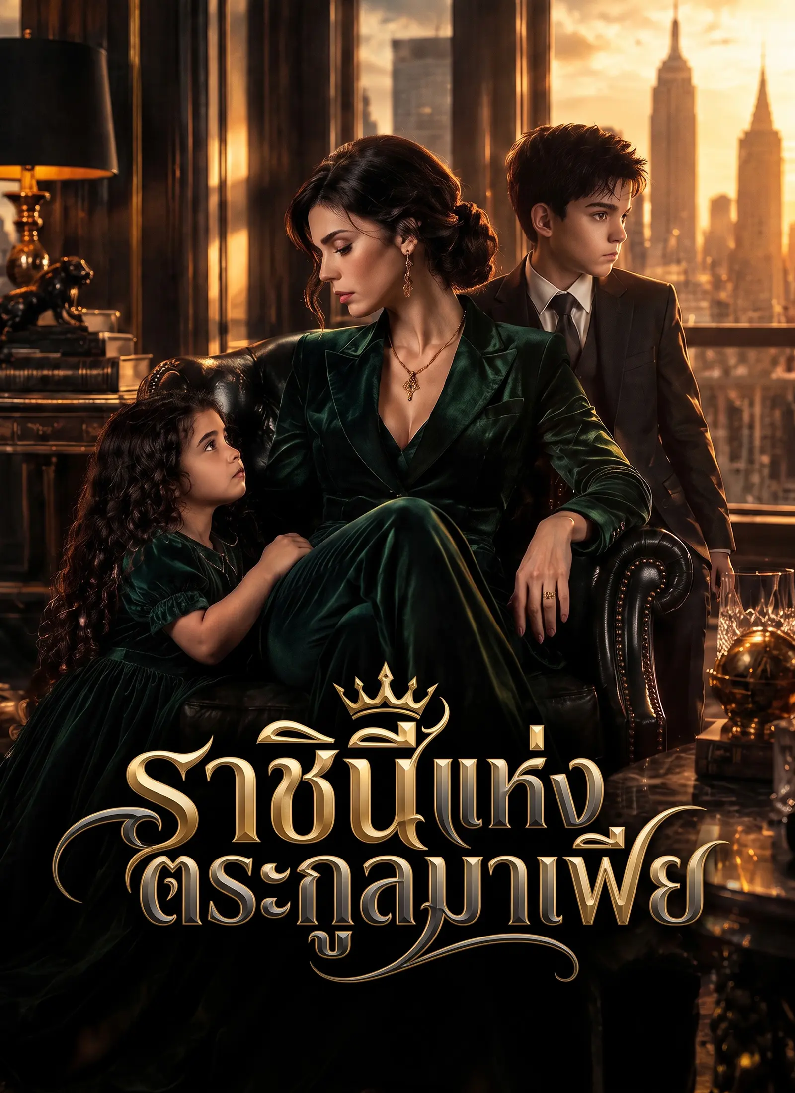 [พากย์ไทย]ราชินีแห่งตระกูลมาเฟีย short drama poster