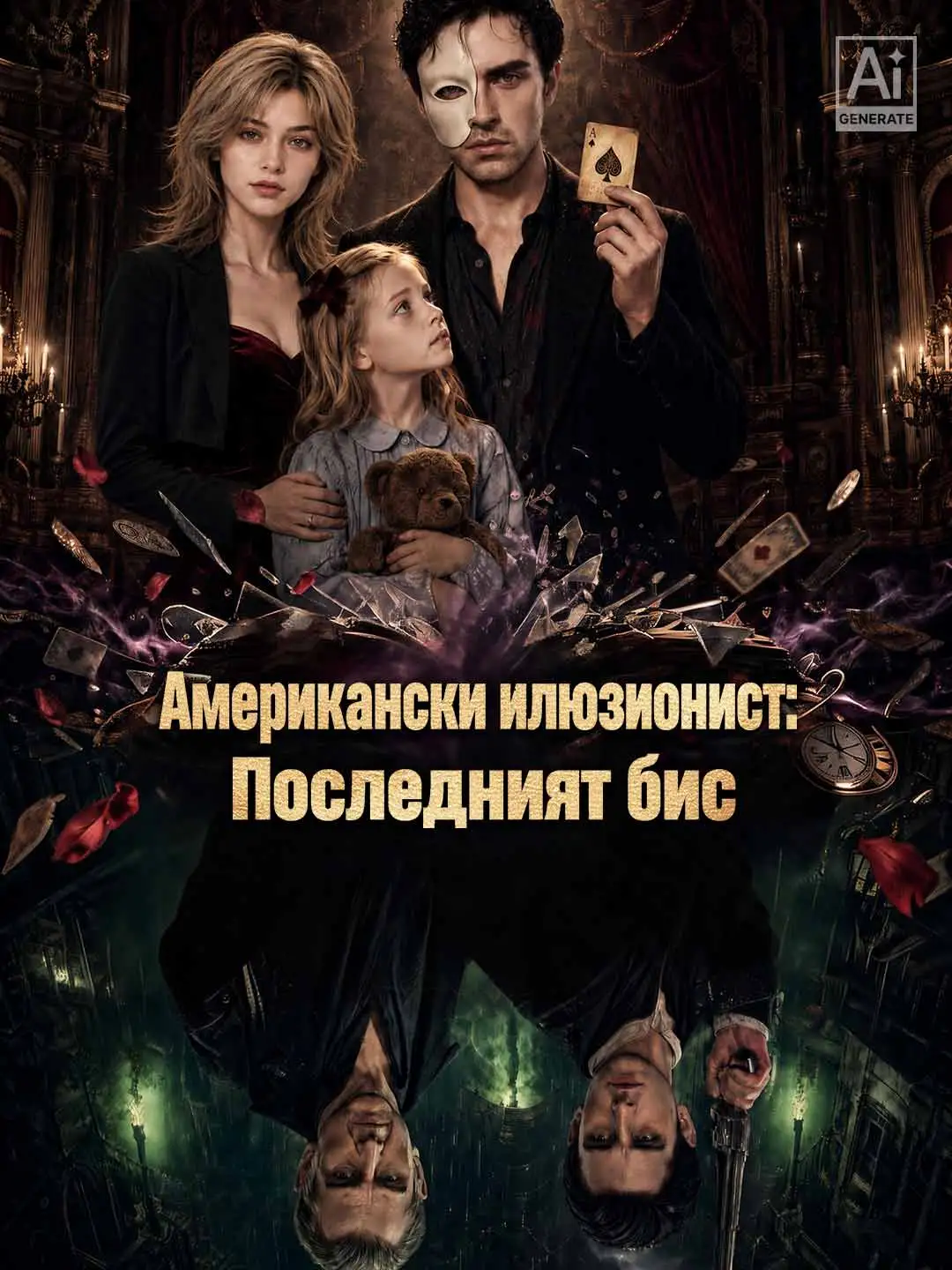 Американски илюзионист: Последният бис short drama poster