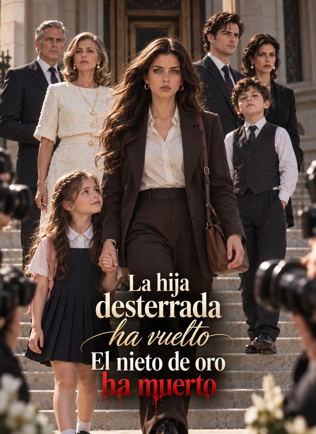 La hija desterrada ha vuelto El nieto de oro ha muerto short drama poster