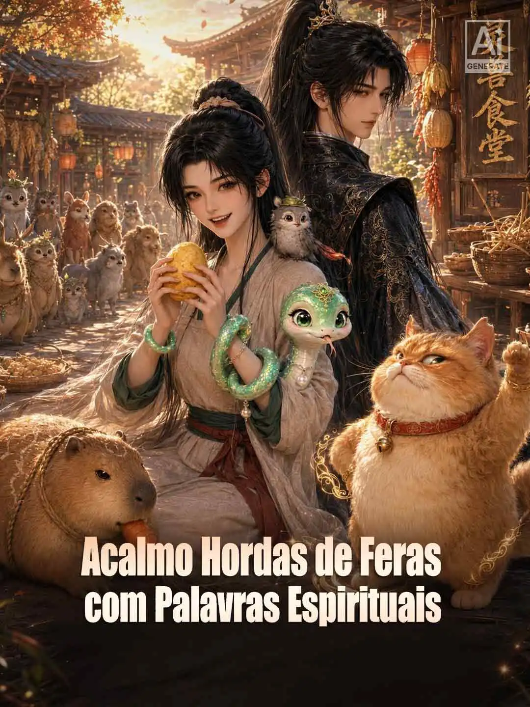 Acalmo Hordas de Feras com Palavras Espirituais short drama poster