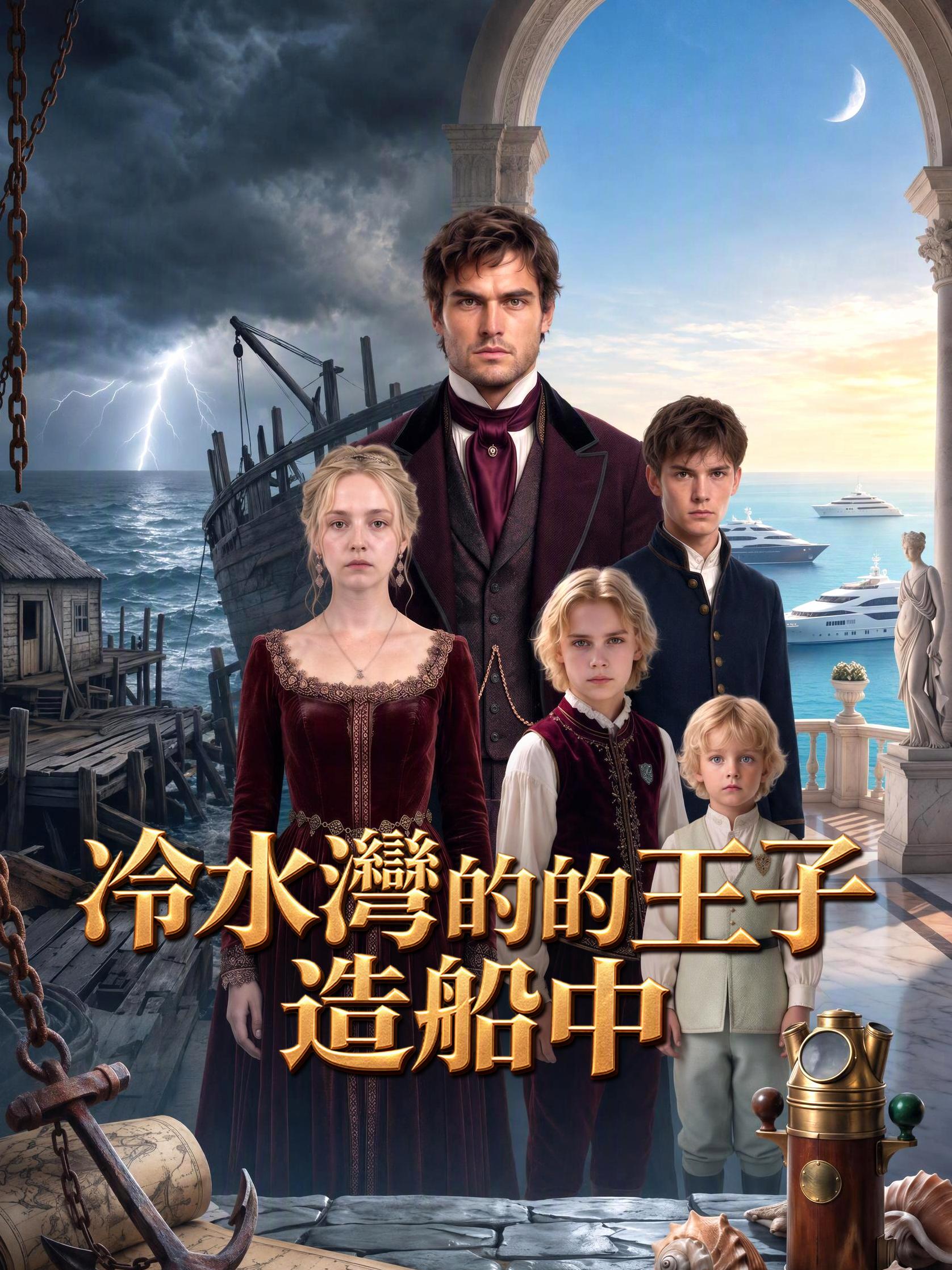 冷水灣的的王子造船中 short drama poster