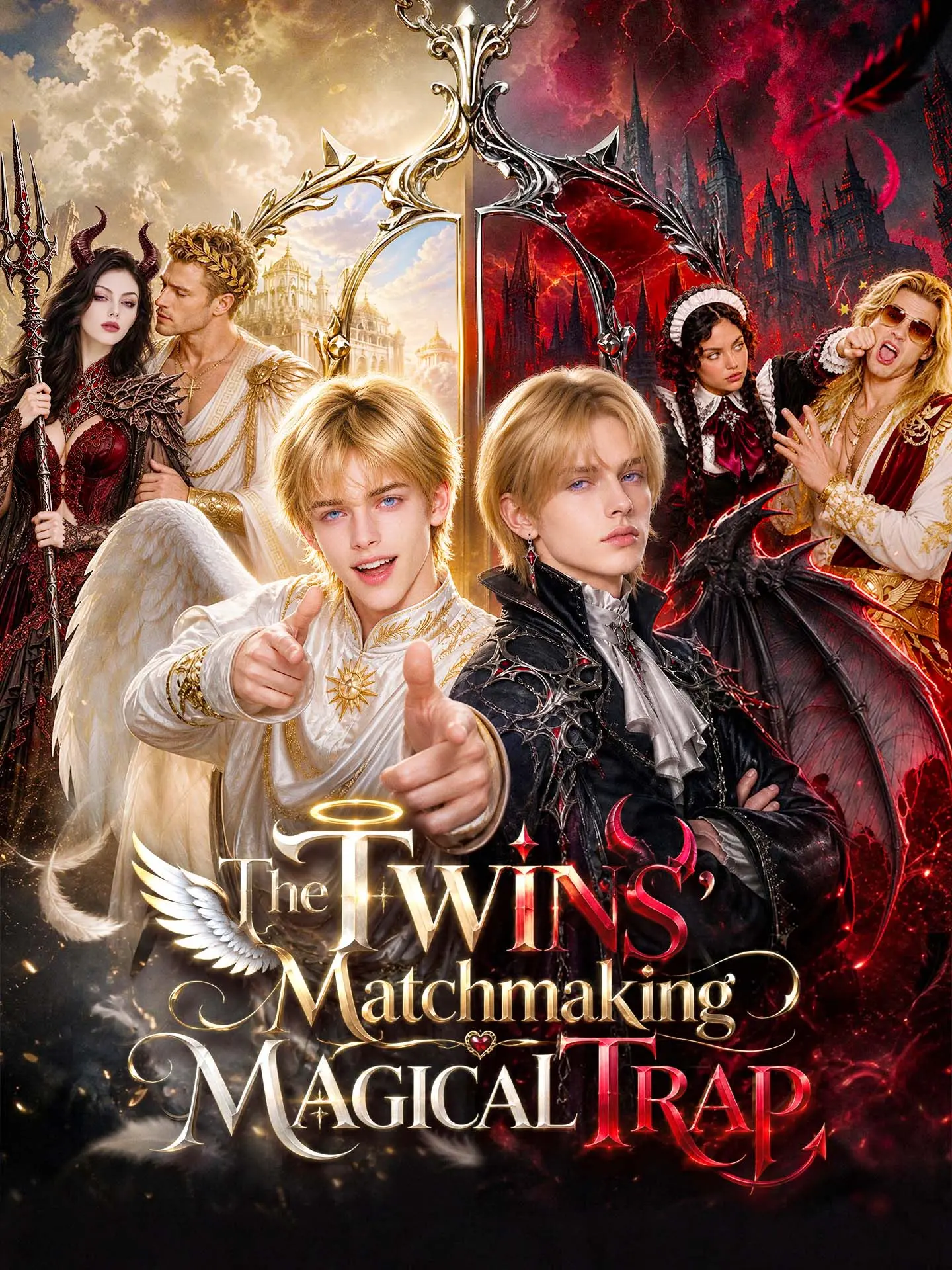 The Twins' Matchmaking Magical Trap short drama poster
