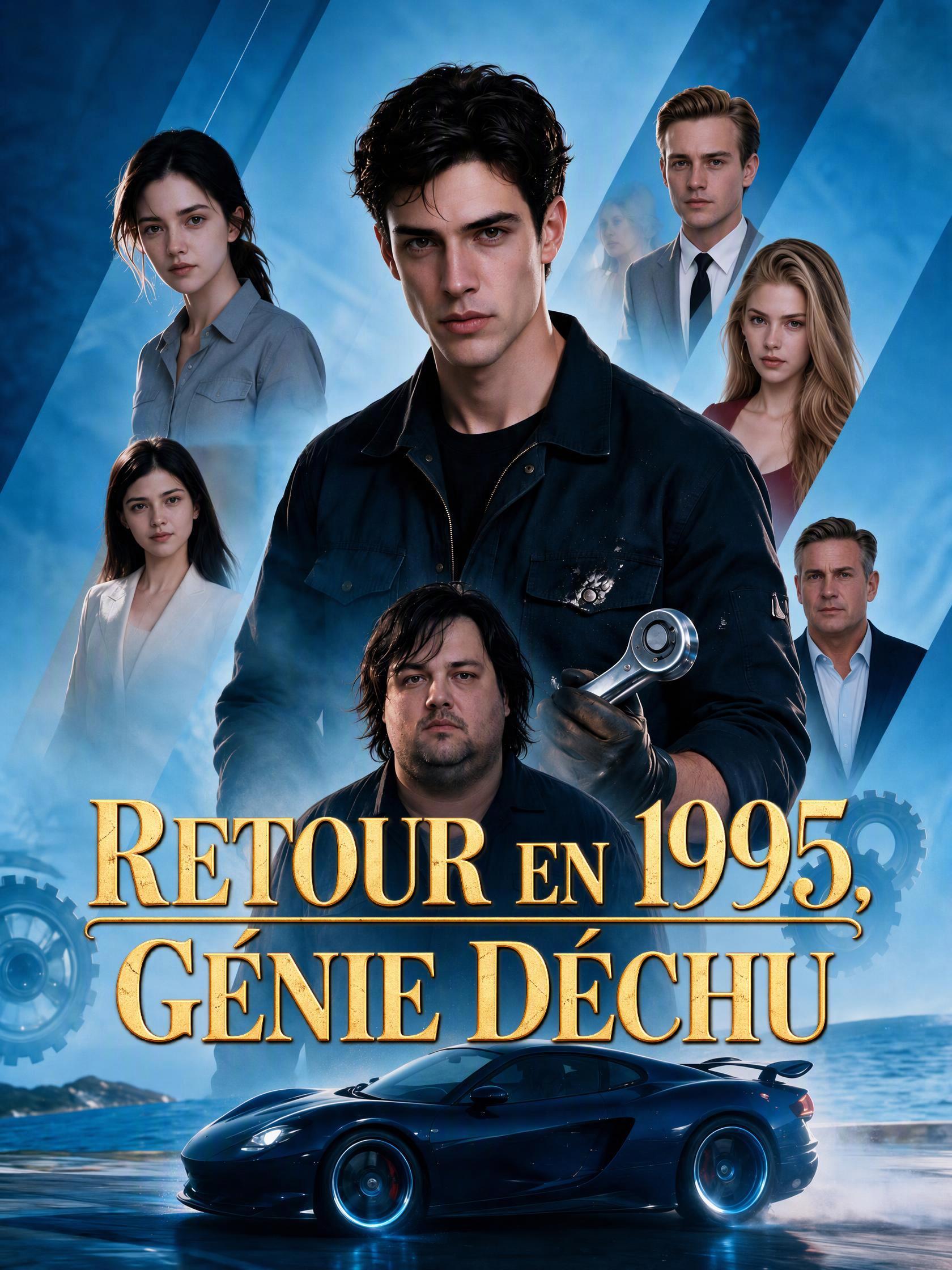 RETOUR EN 1995, GÉNIE DÉCHU short drama poster