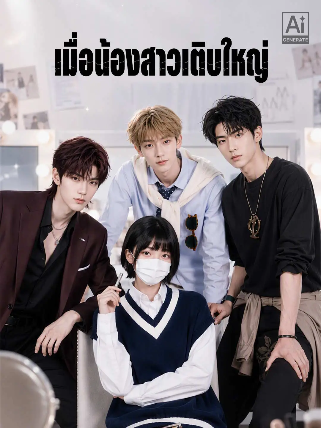 เมื่อน้องสาวเติบใหญ่ short drama poster