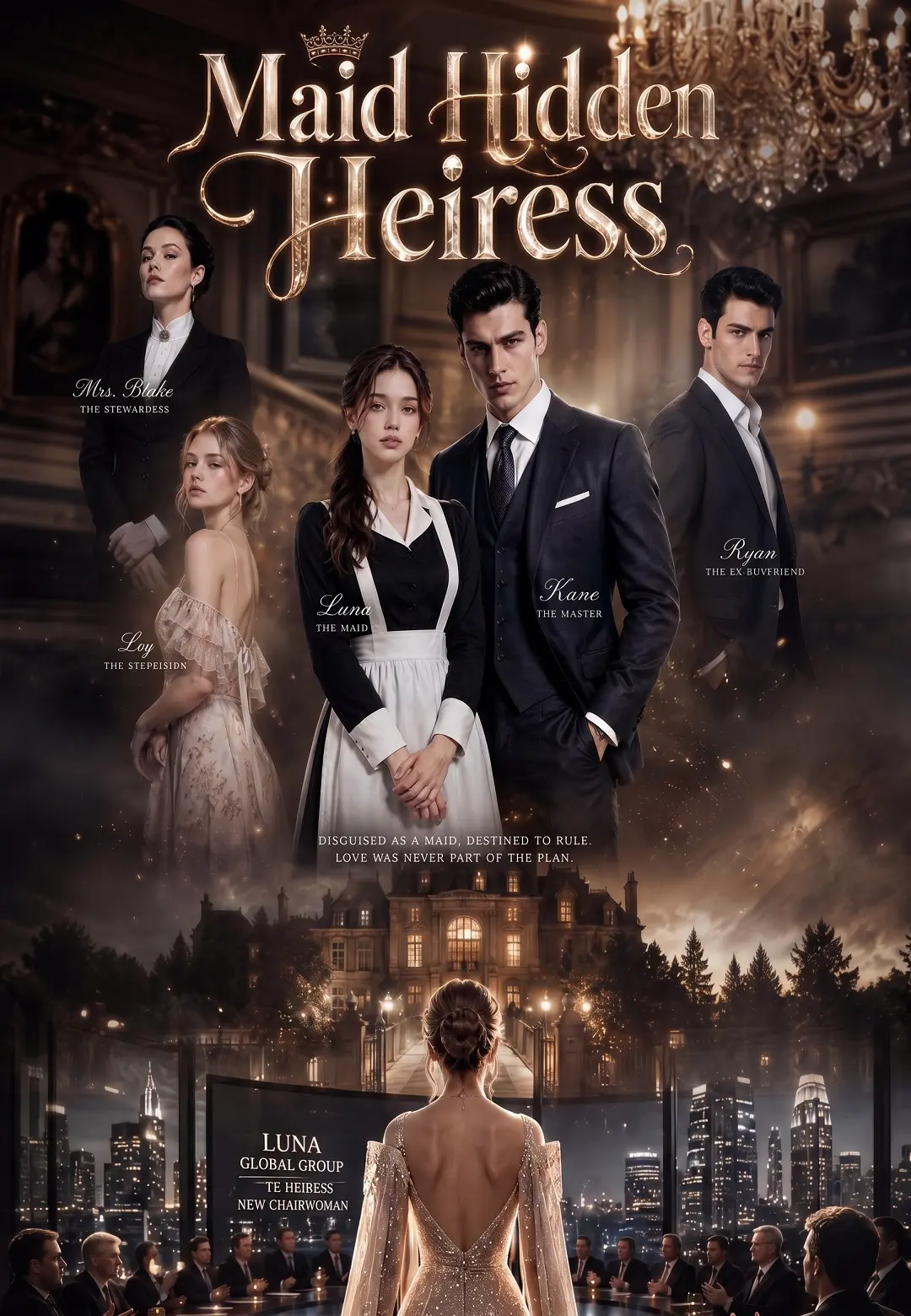 Maid Hidden Heiress short drama poster