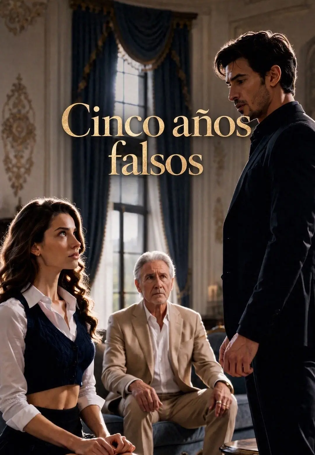 Cinco años falsos short drama poster