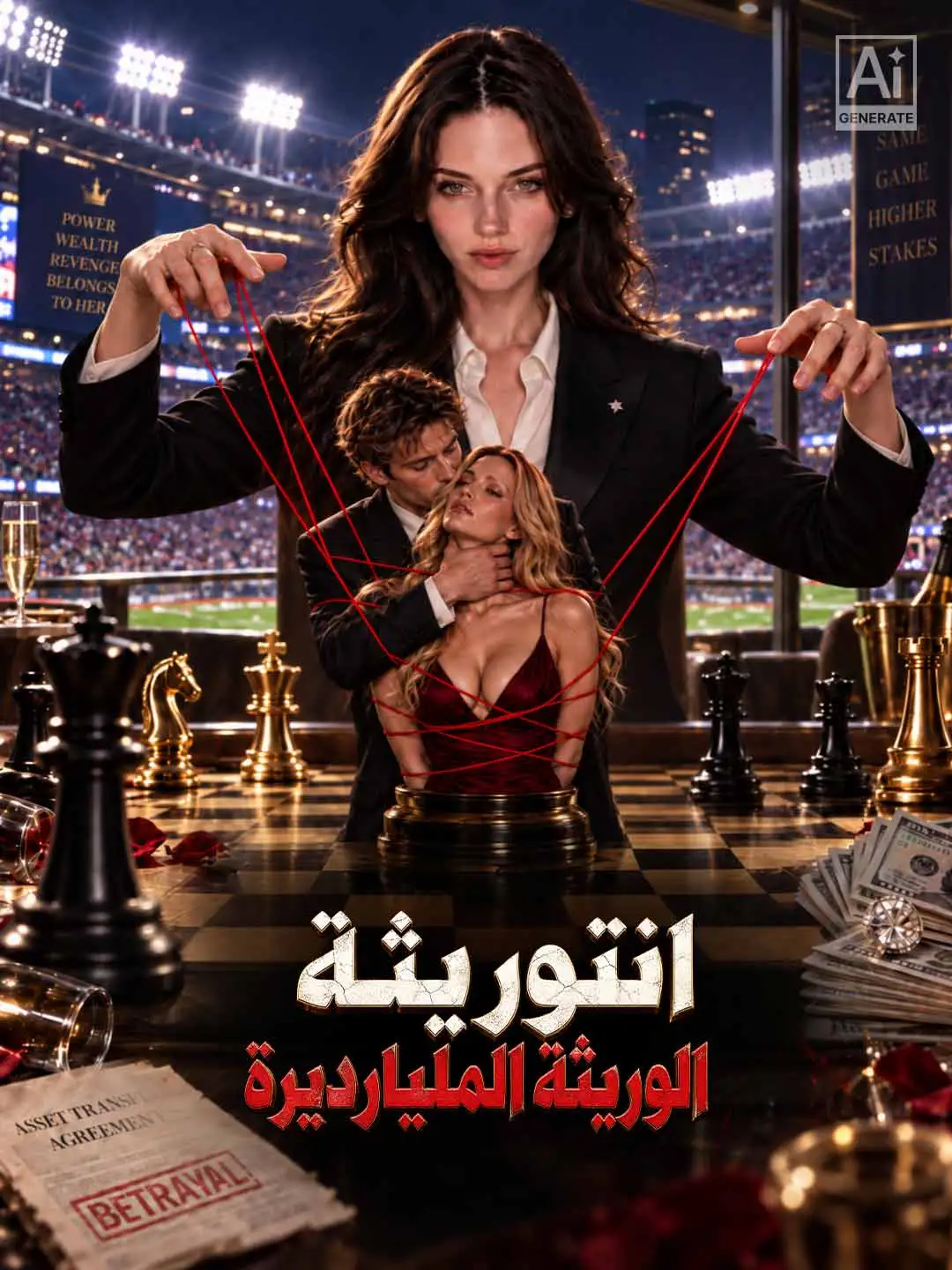 انتقام الوريثة المليارديرة short drama poster