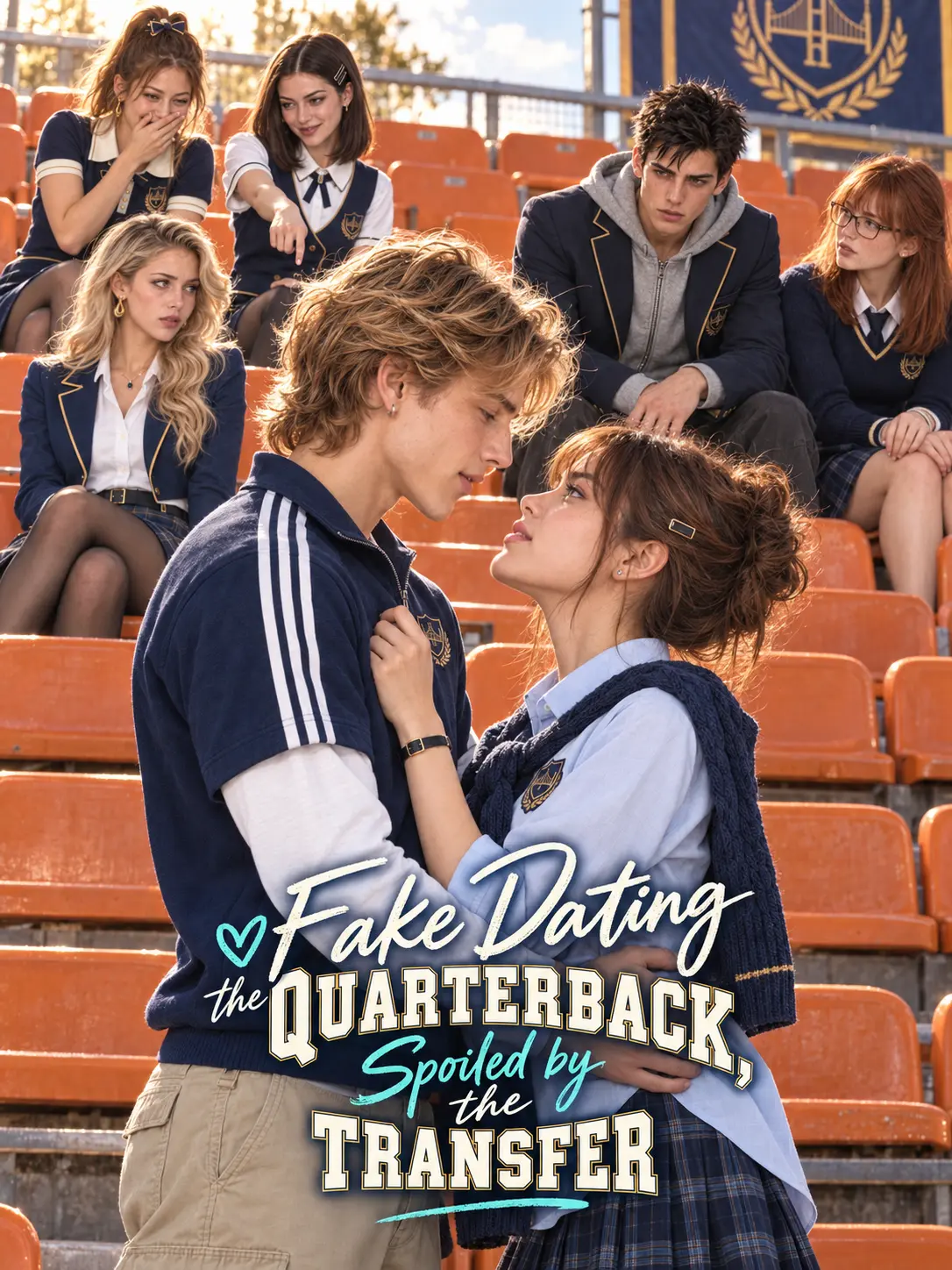 Fake Dating the Quarterback, Spoiled by the Transfer short drama poster