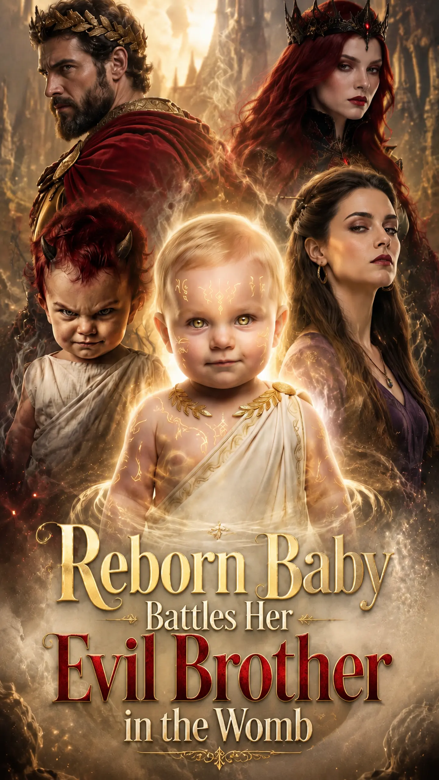Reborn Baby Battles Her Evil Brother in the Womb short drama poster