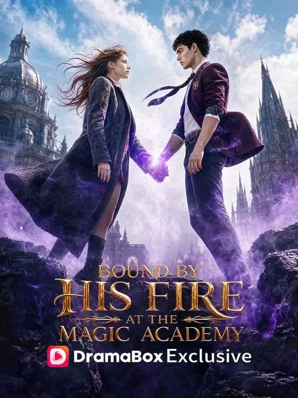 Bound by His Fire at the Magic Academy short drama poster