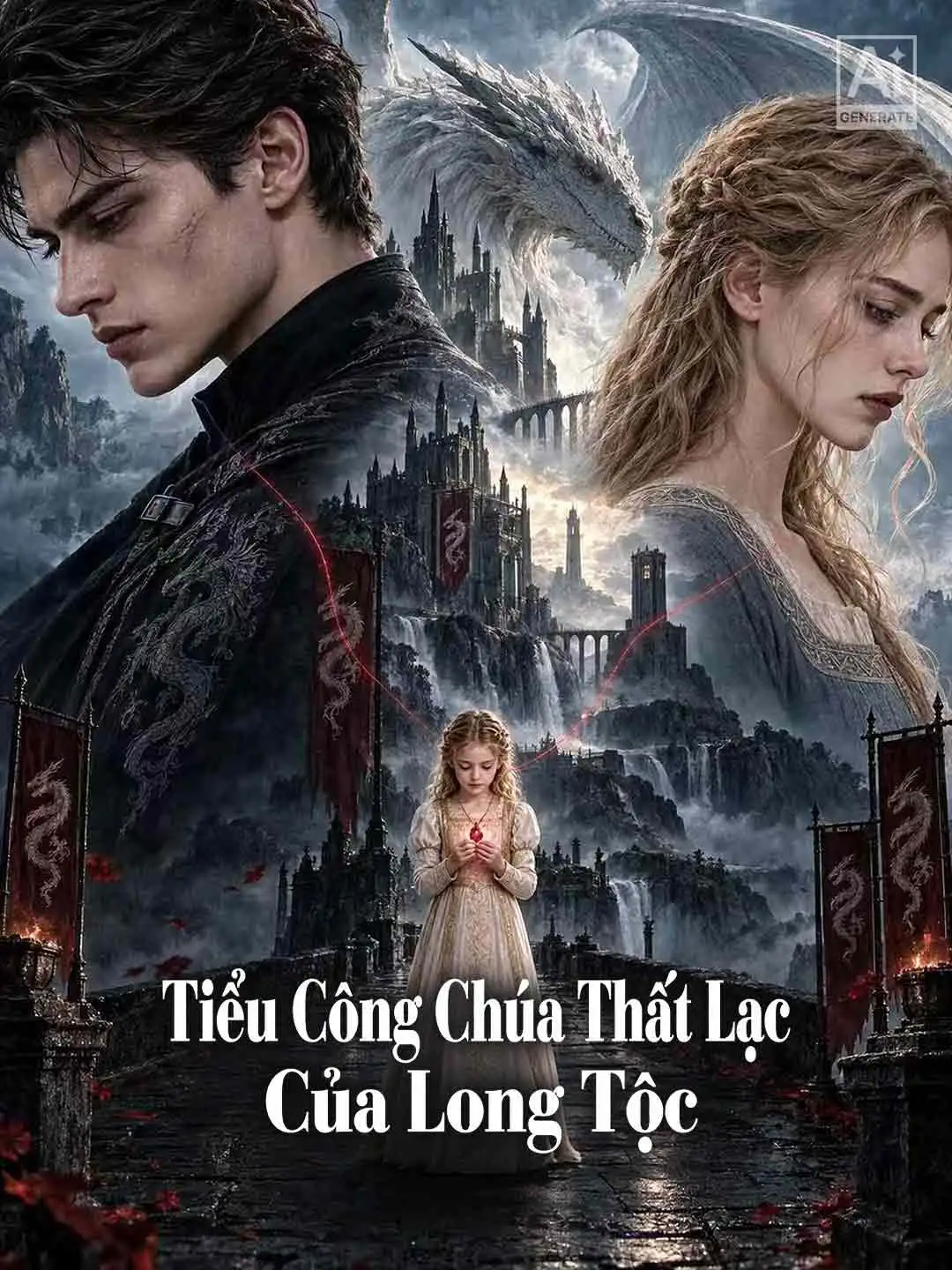 《Tiểu công chúa đi lạc của Long tộc》 short drama poster