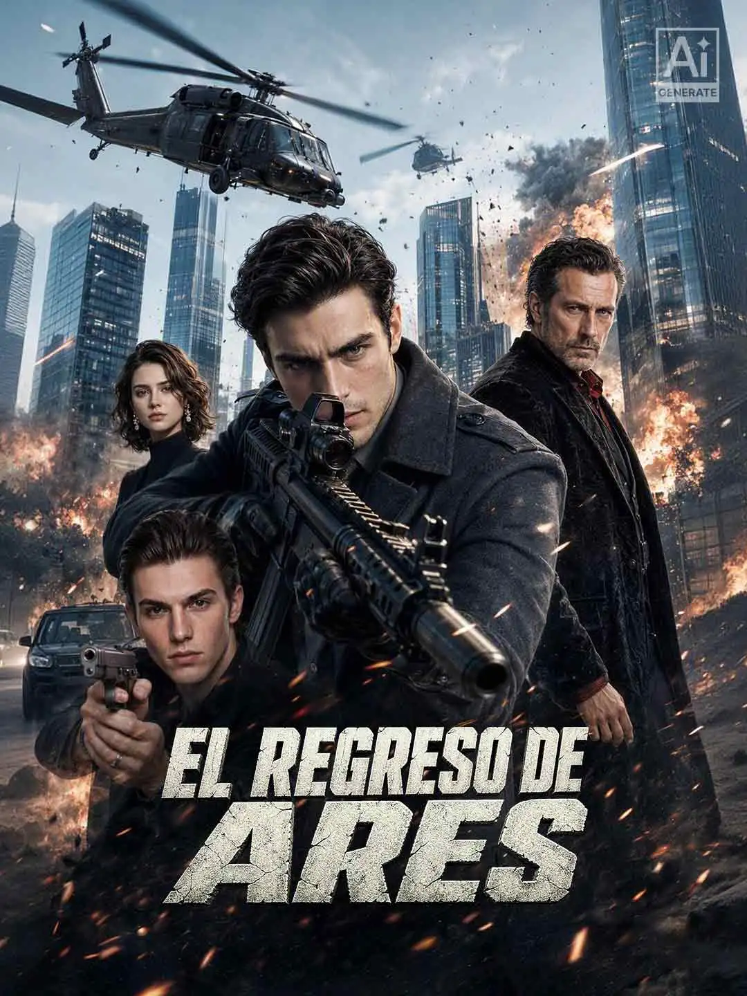 El regreso de Ares short drama poster