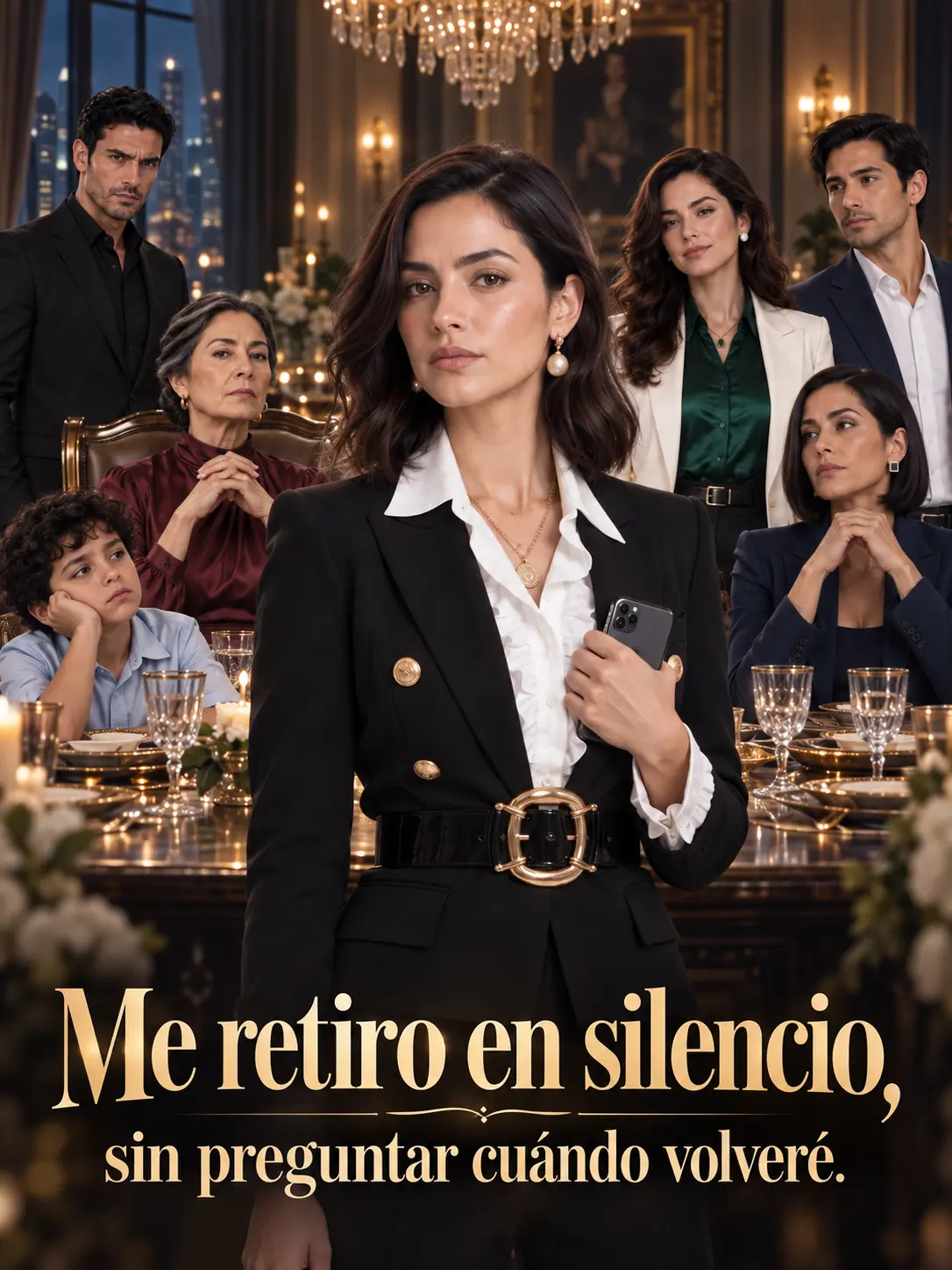 Me retiro en silencio, sin preguntar cuándo volveré. short drama poster