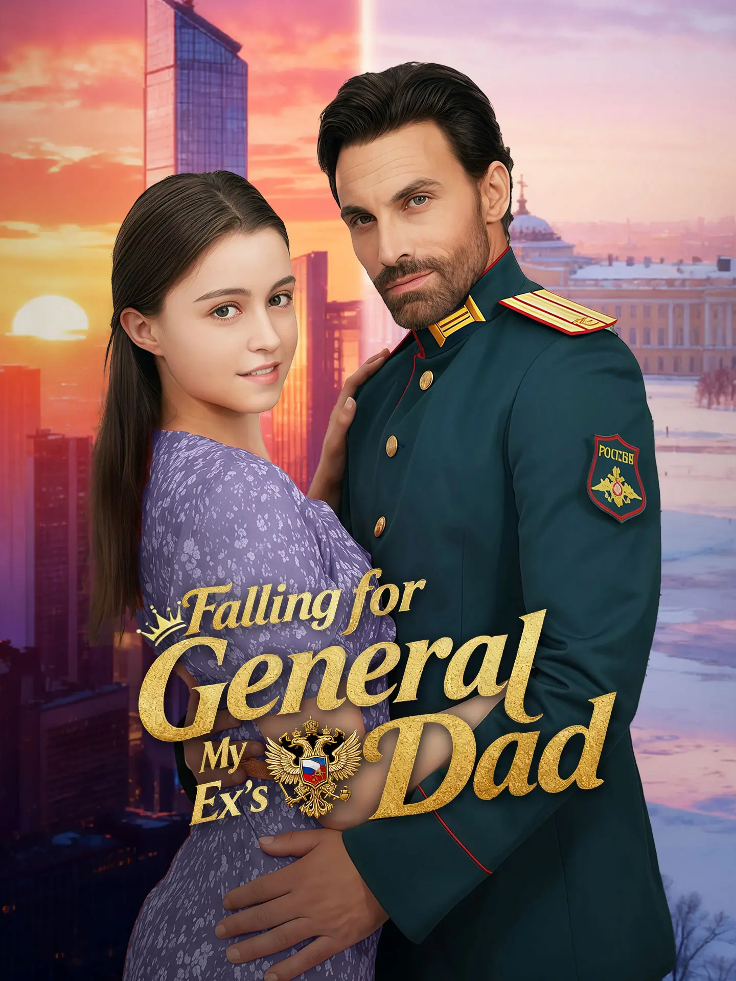 Falling For My Ex's General Dad short drama poster