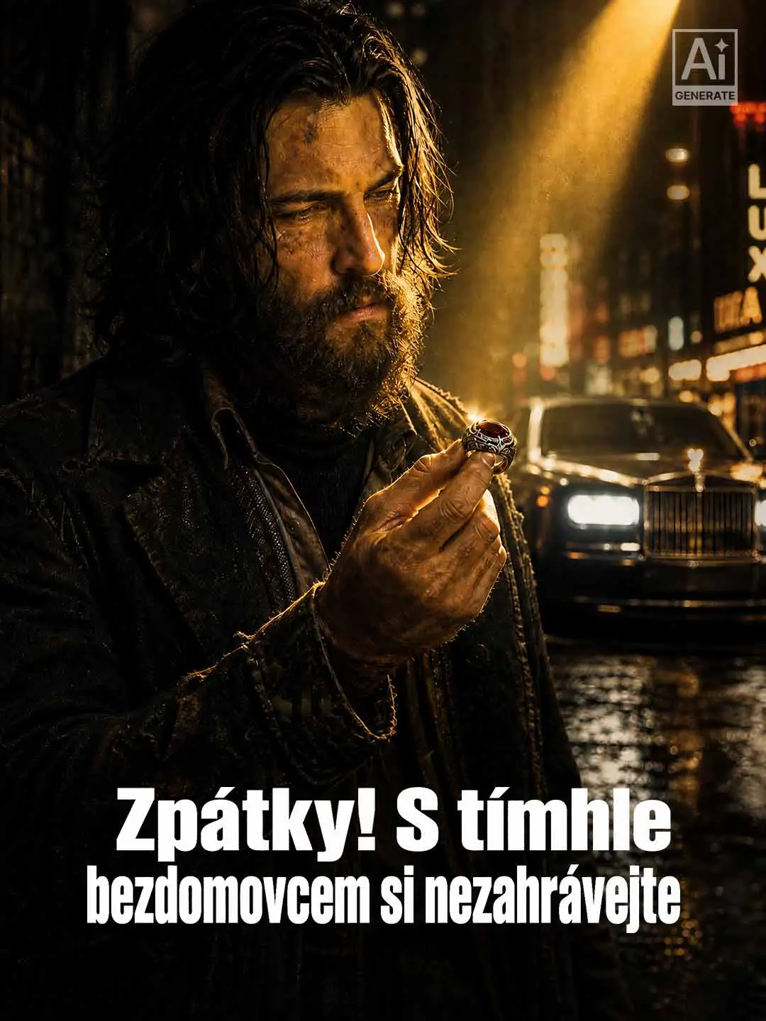 Zpátky! S tím bezdomovcem si nezahrávejte short drama poster