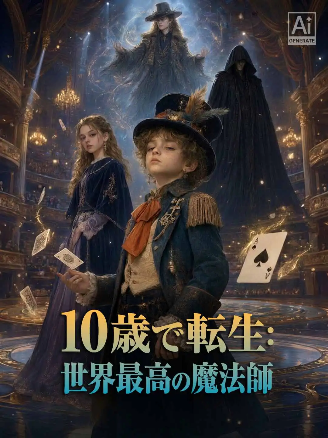 10歳で転生：世界最高の魔法師 short drama poster