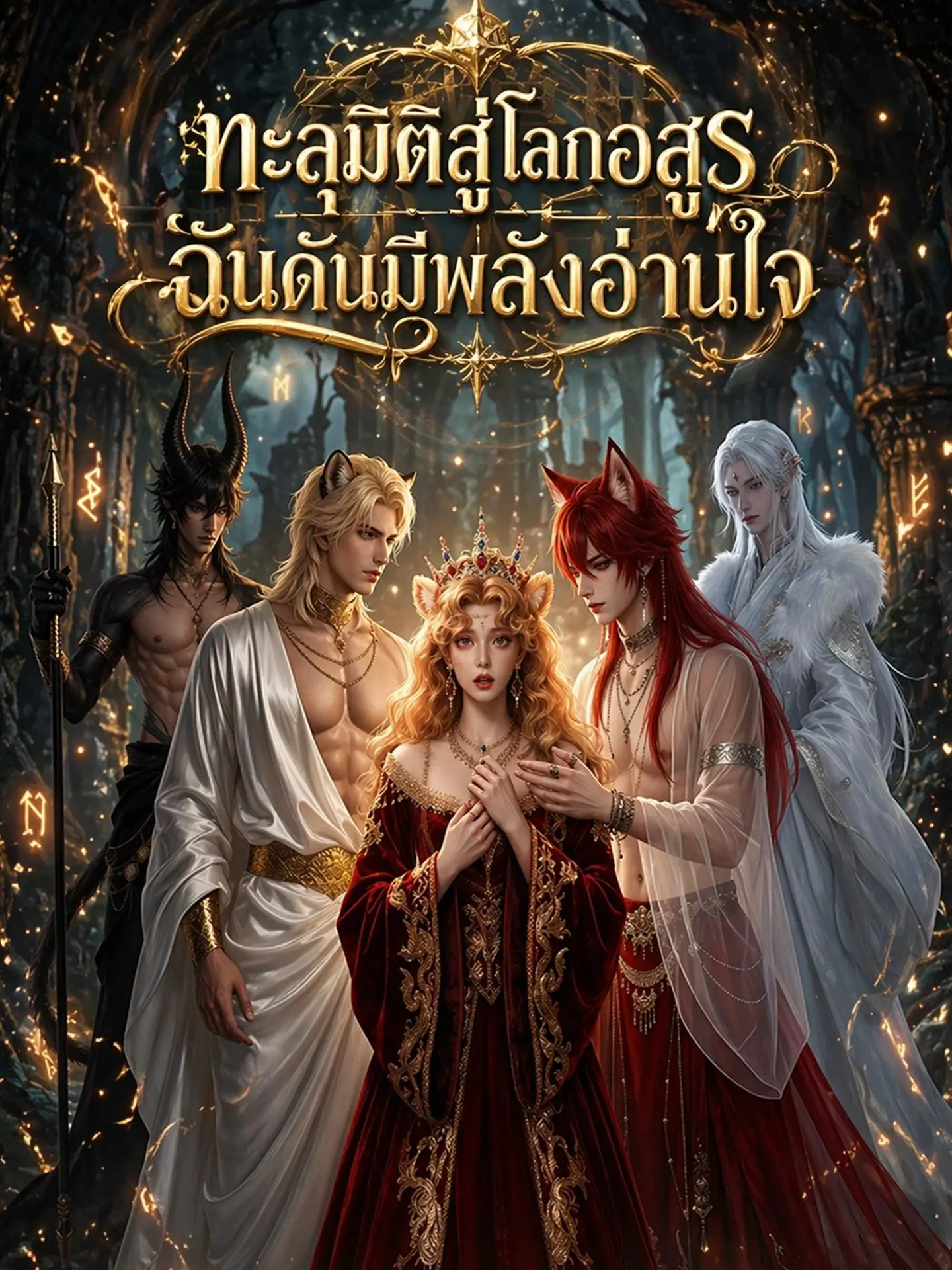 [พากย์เสียง] ทะลุมิติสู่โลกอสูร ฉันดันมีพลังอ่านใจ short drama poster