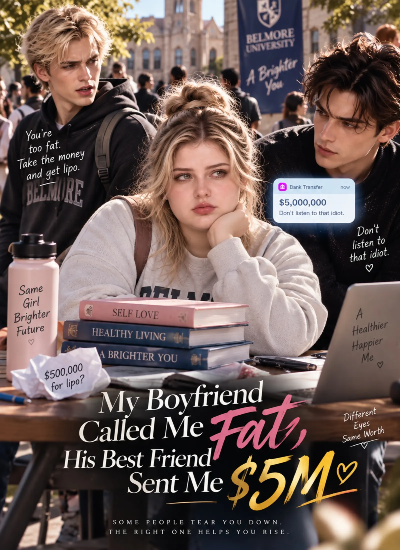 My Boyfriend Called Me Fat, His Best Friend Sent Me $5M short drama poster