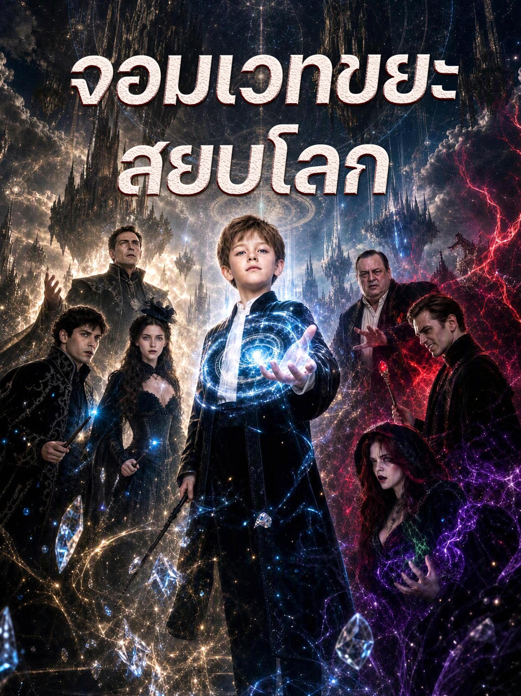 จอมเวทขยะสยบโลก short drama poster