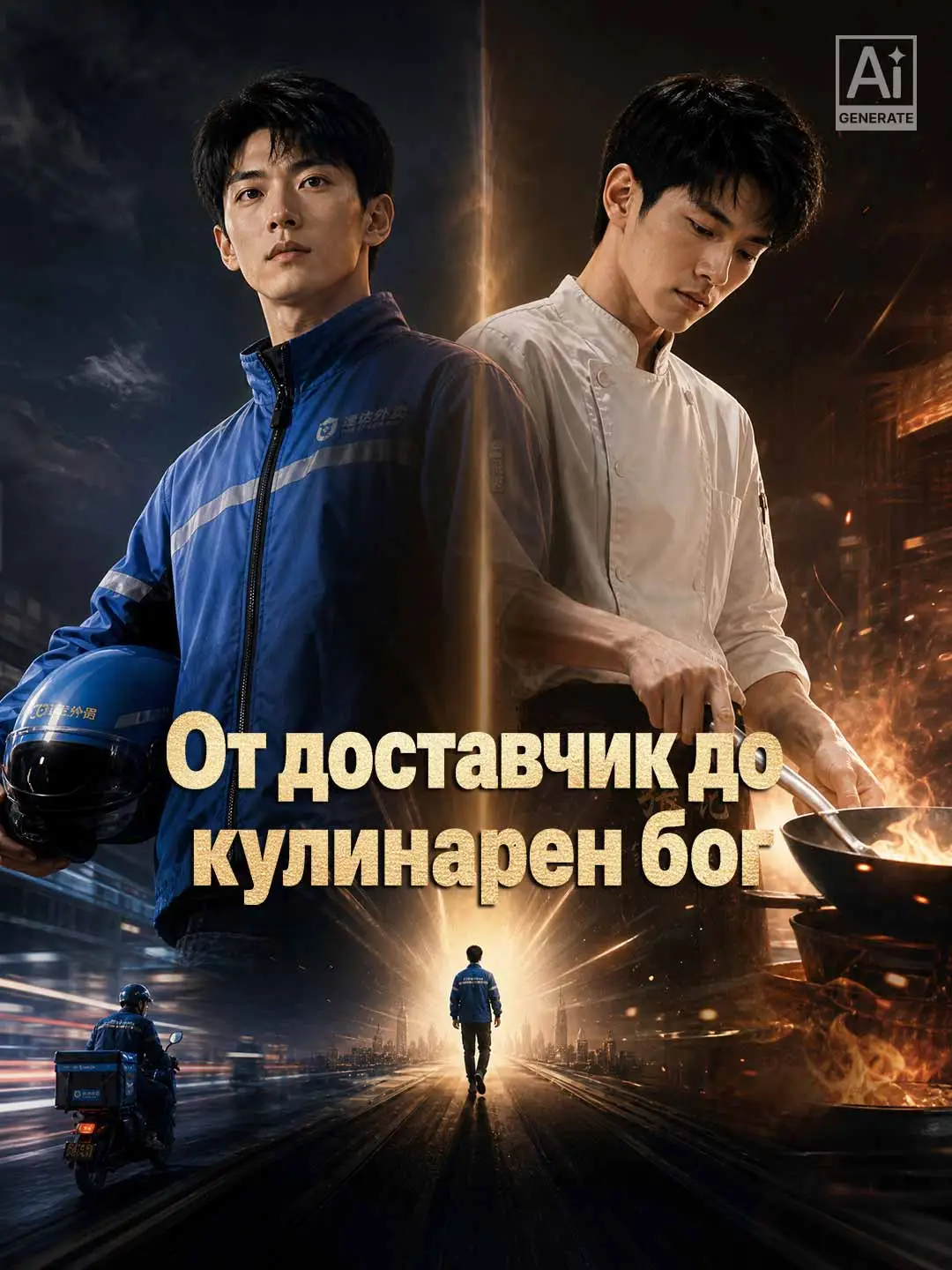 От доставчик до кулинарен бог short drama poster