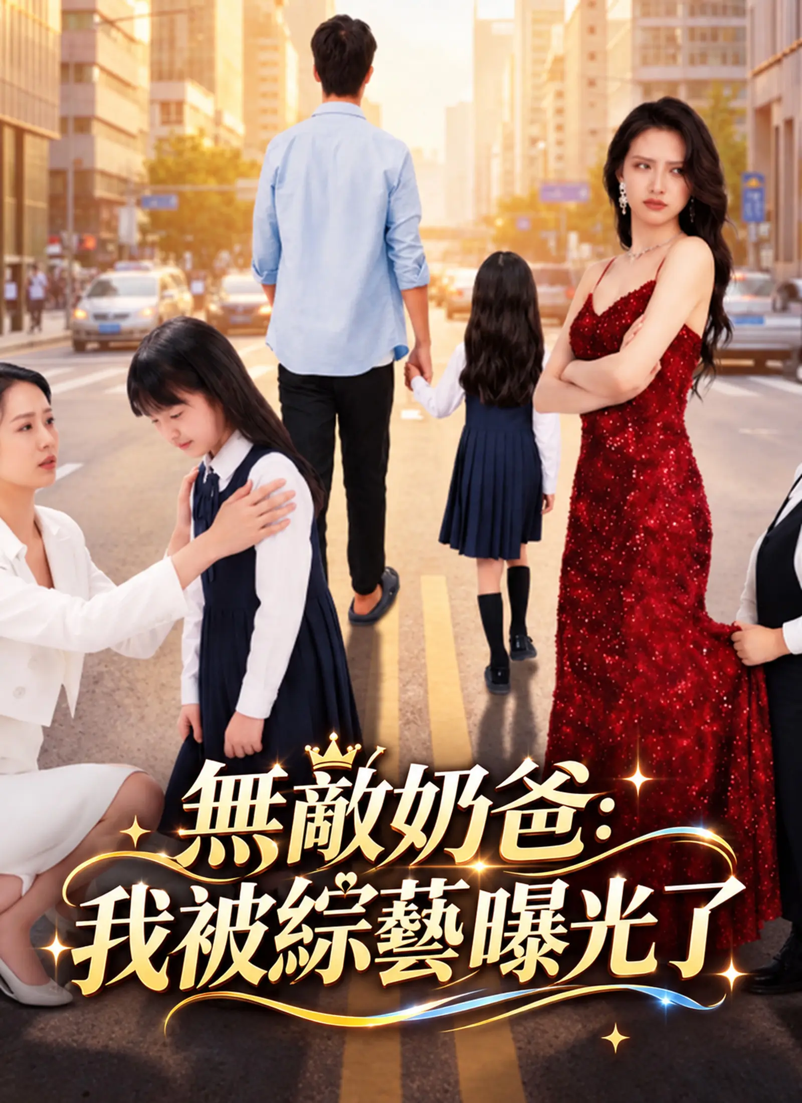 無敵奶爸：我被綜藝曝光了 short drama poster