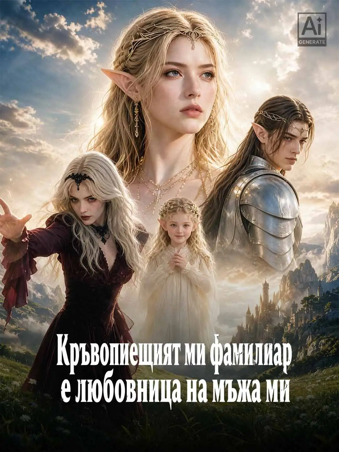 Кръвопиещият ми фамилиар е любовница на мъжа ми short drama poster