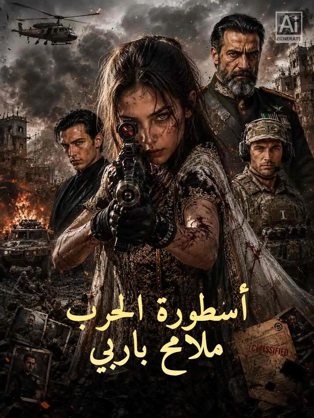 أسطورة الحرب بملامح باربي short drama poster