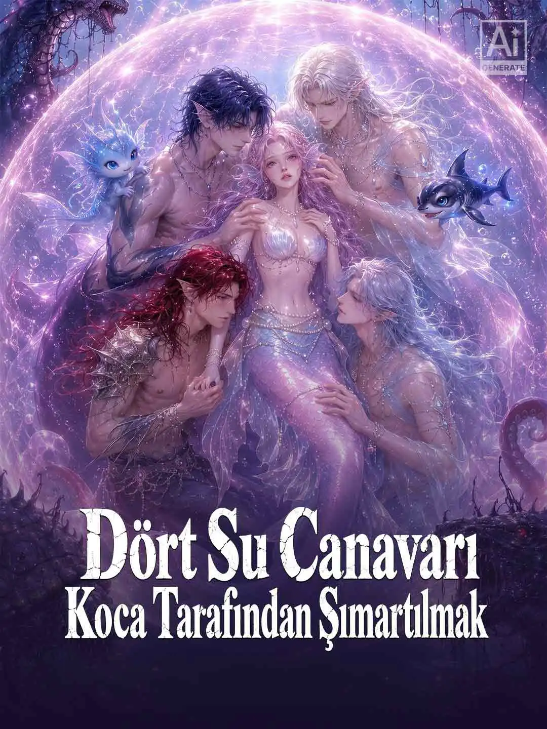 Dört Su Canavarı Koca Tarafından Şımartılmak short drama poster