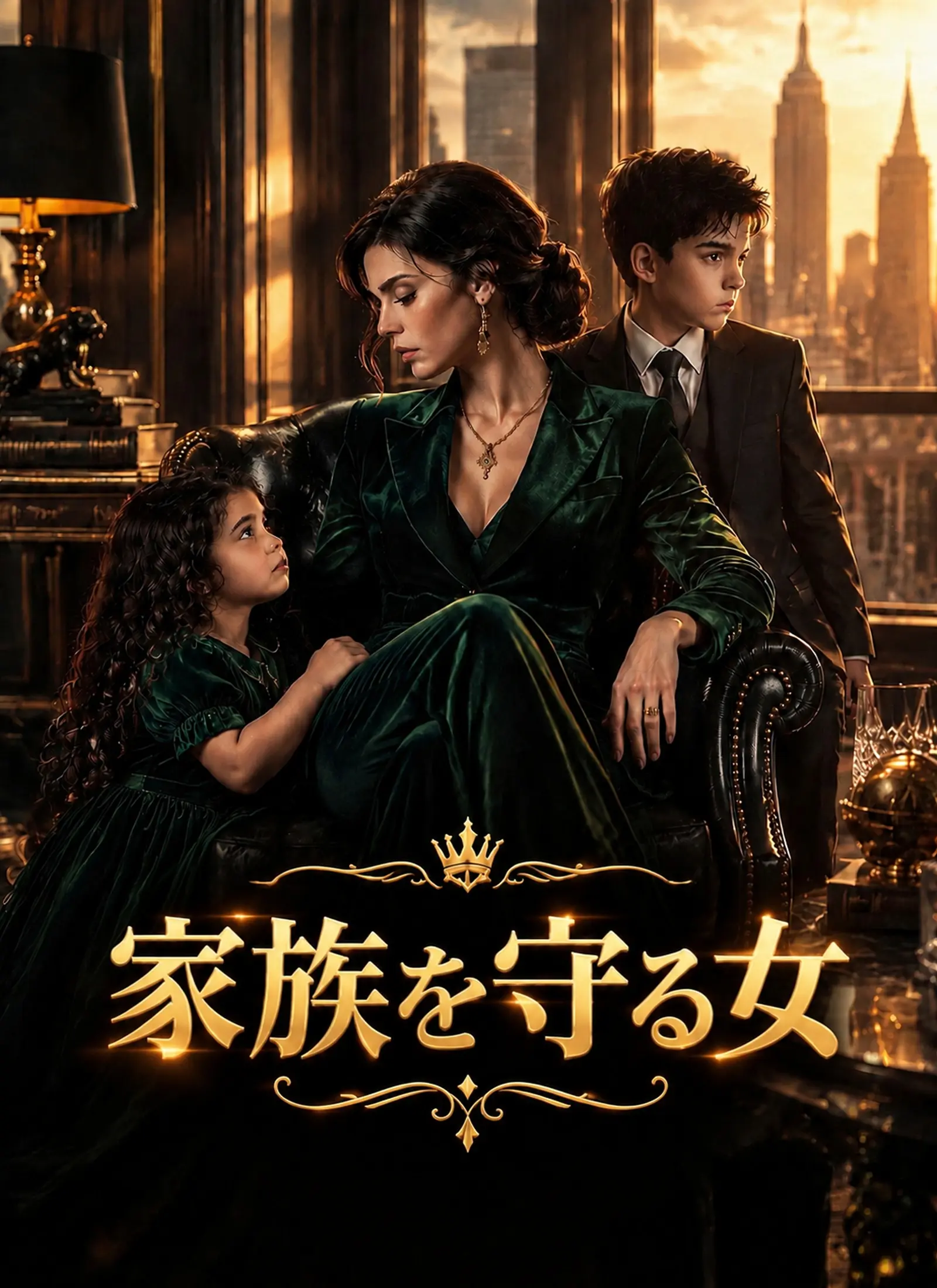 [吹替]家族を守る女 short drama poster