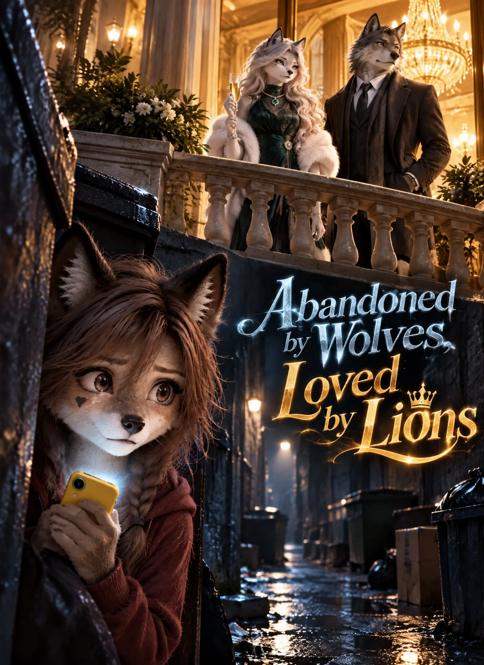 Abandoned by Wolves, Loved by Lions short drama poster