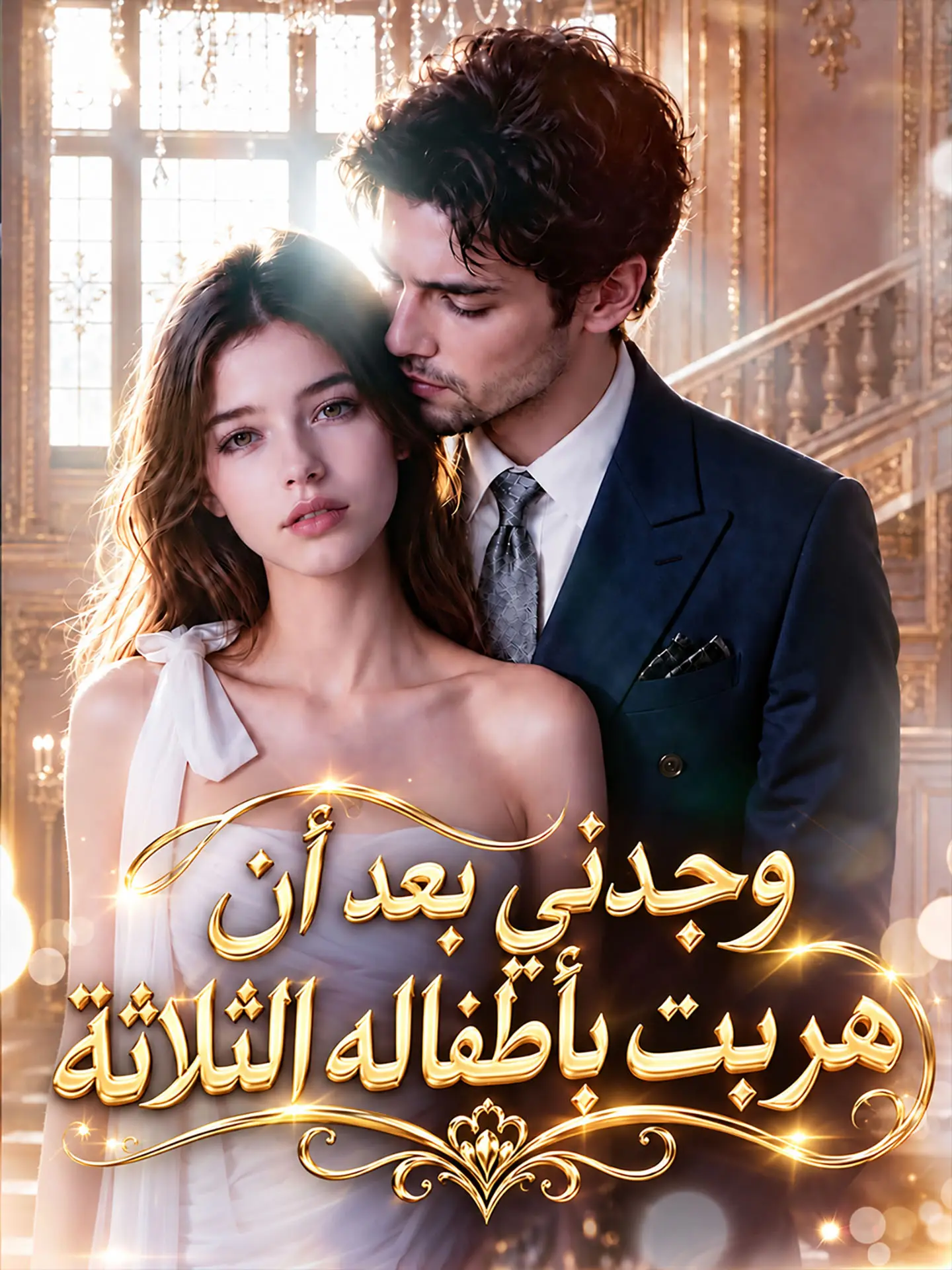 وجدني بعد أن هربت بأطفاله الثلاثة short drama poster