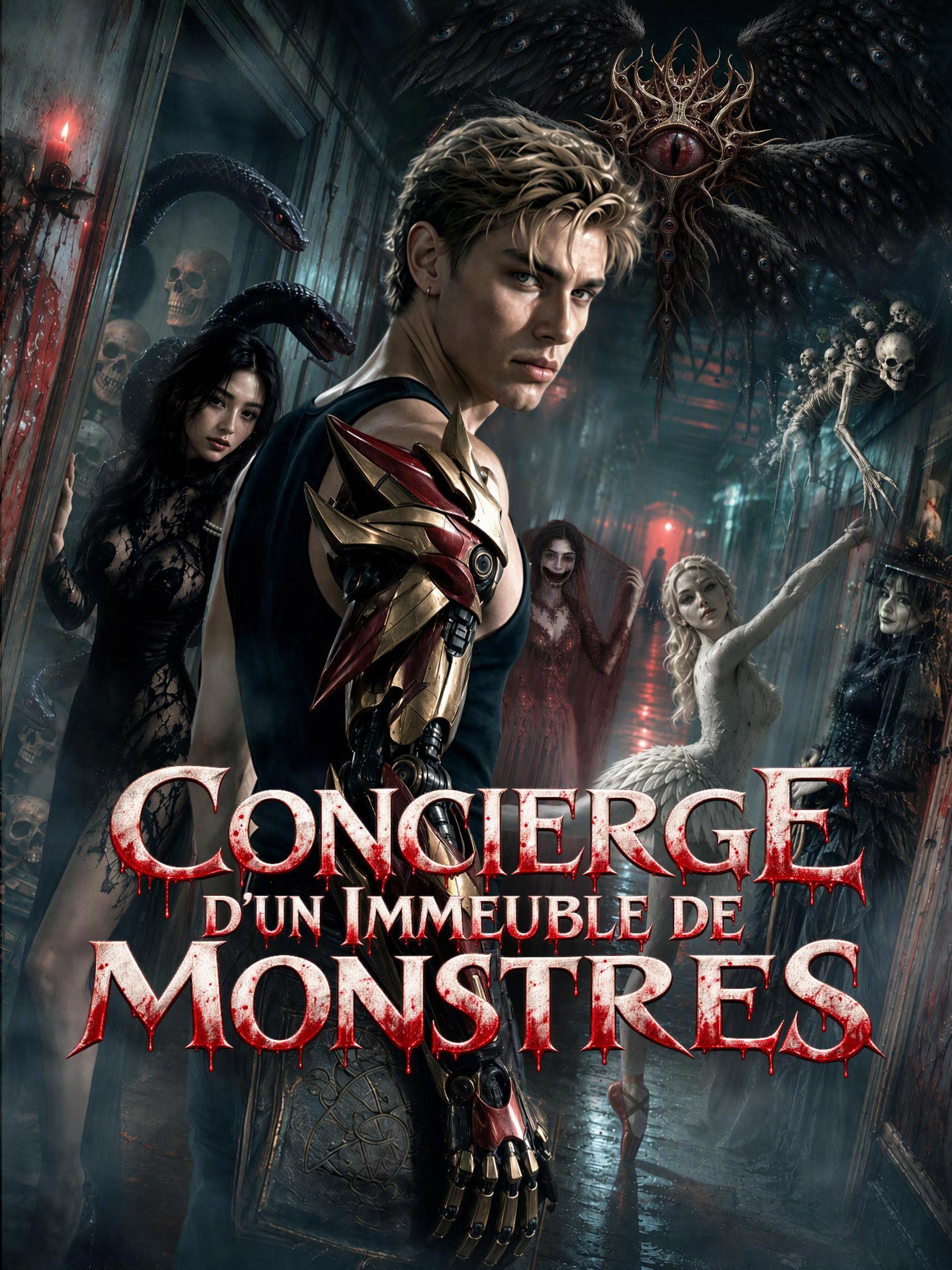 CONCIERGE D'UN IMMEUBLE DE MONSTRES short drama poster