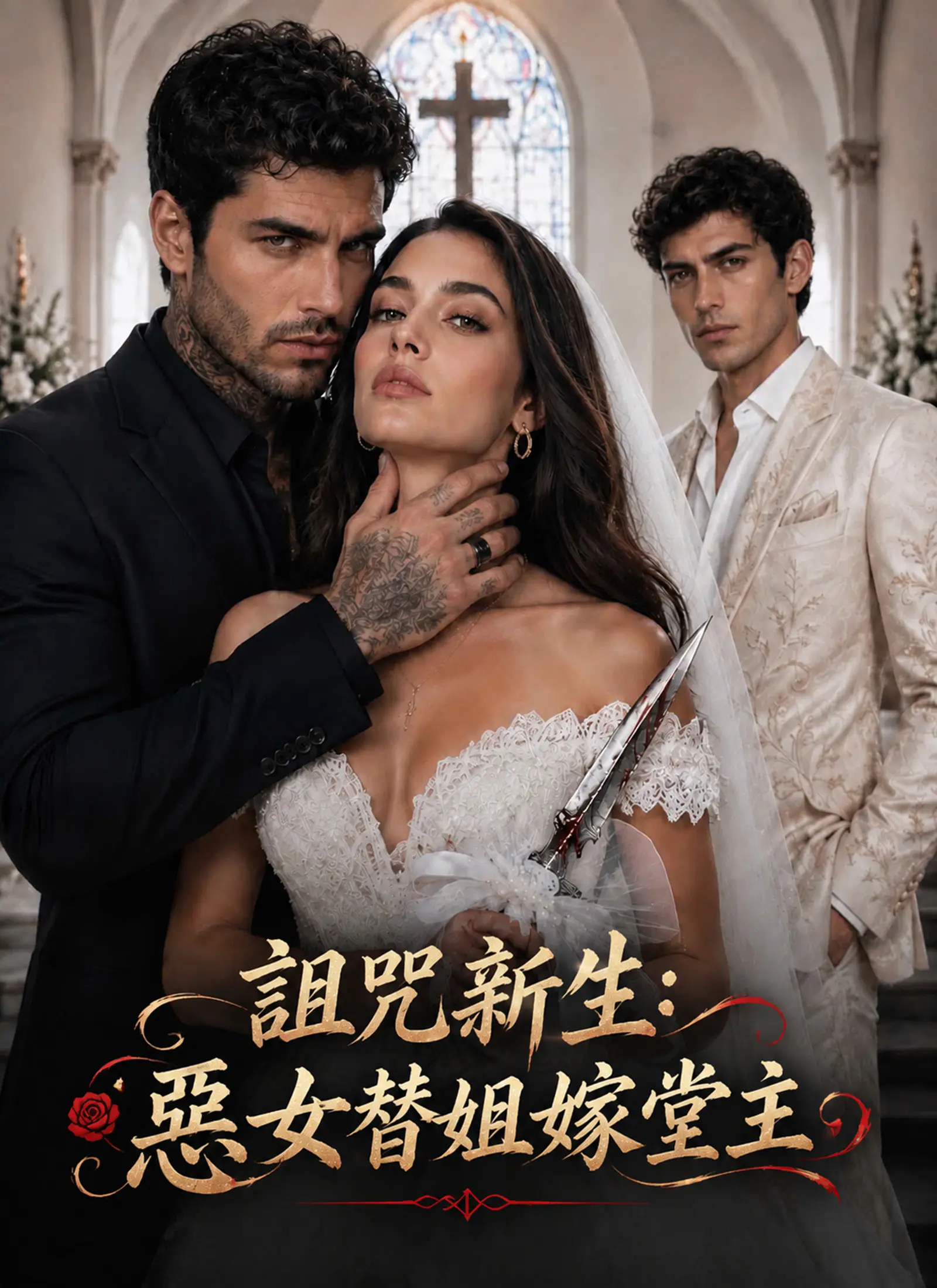 詛咒新生：惡女替姐嫁堂主 short drama poster