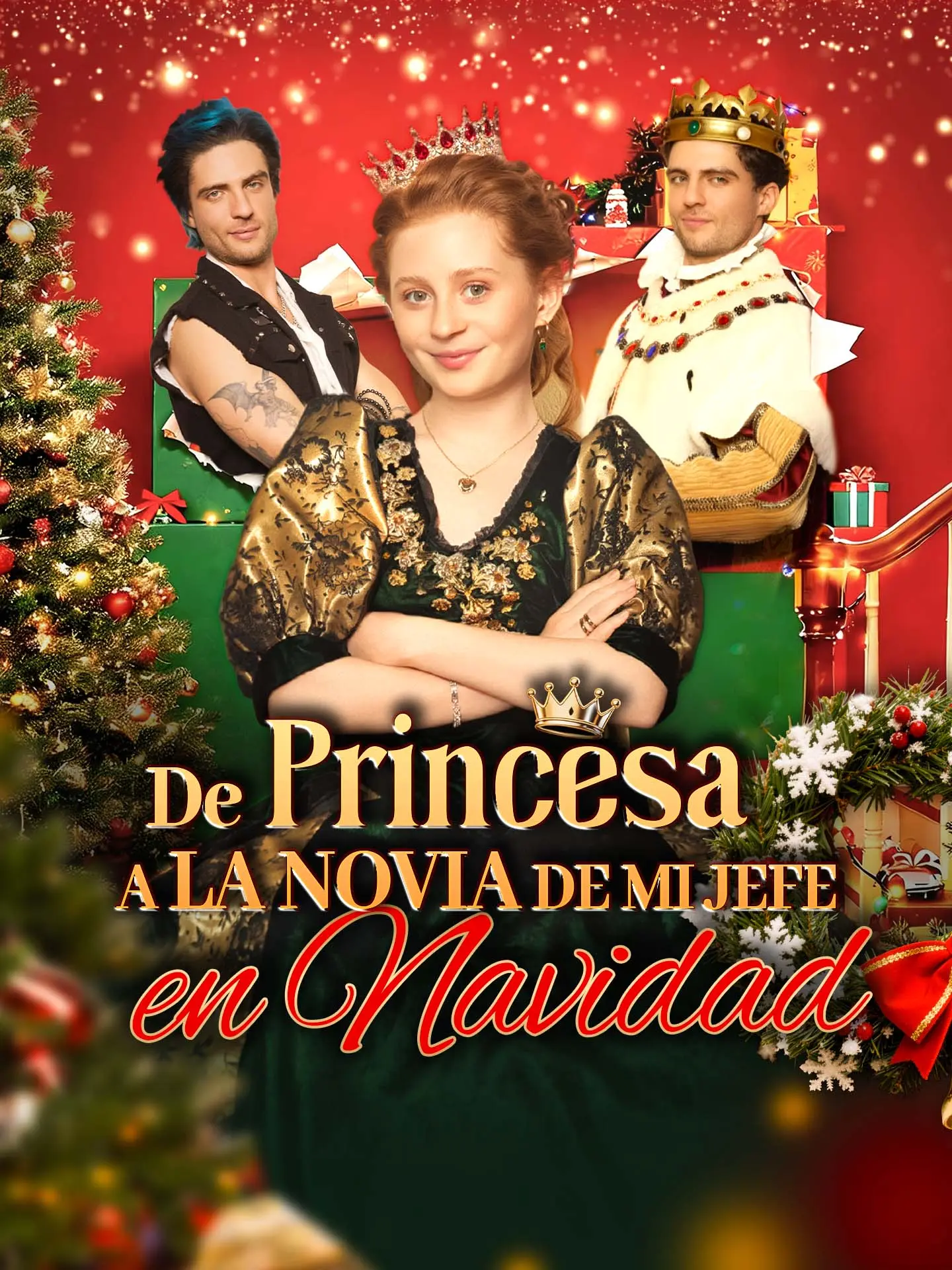 De Princesa a la Novia de mi Jefe en Navidad short drama poster