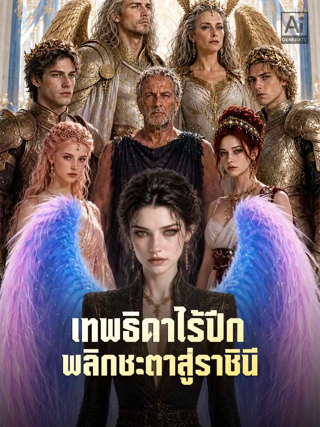 เทพธิดาไร้ปีก พลิกชะตาสู่ราชินี short drama poster