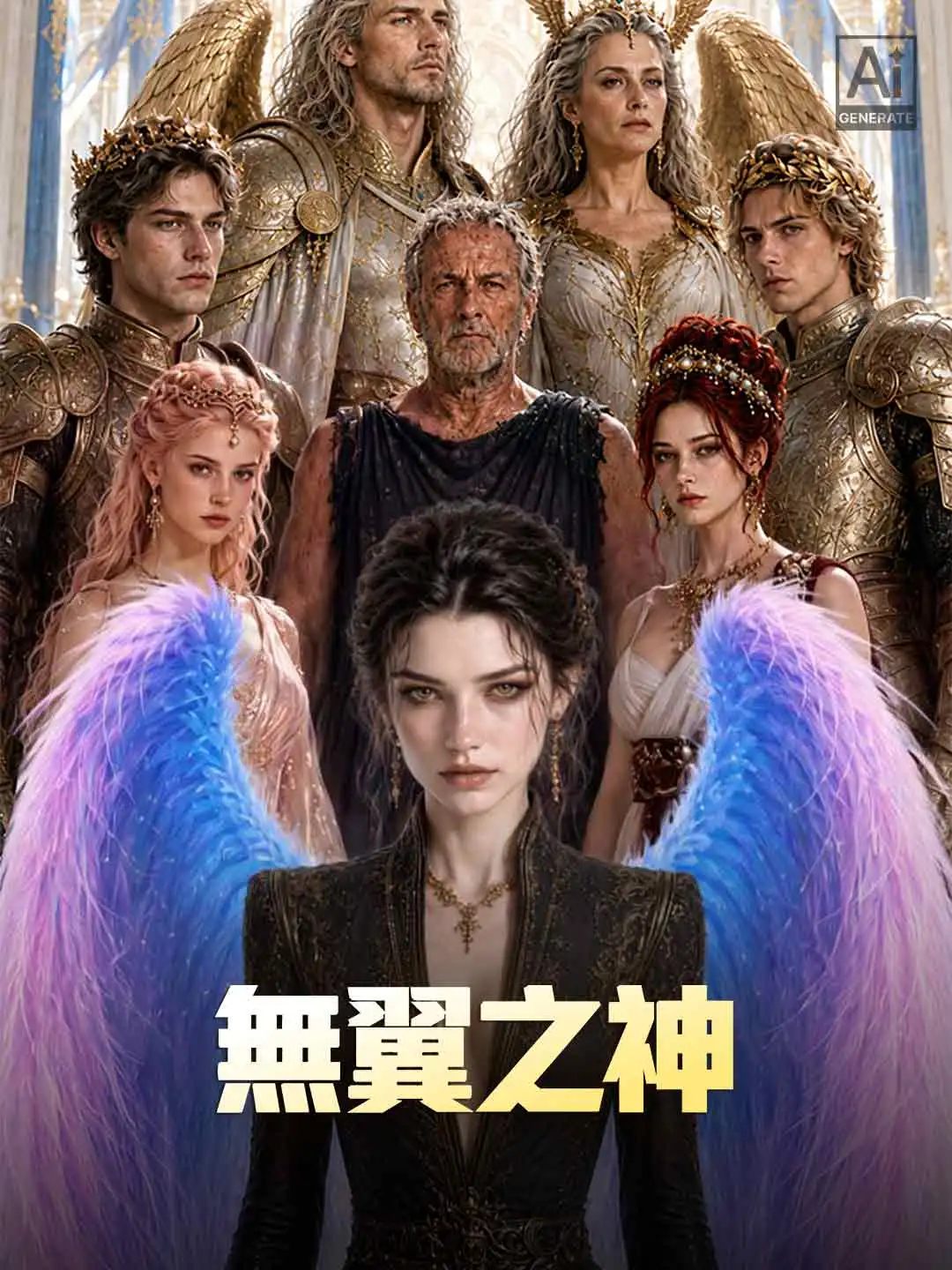 無翼之神 short drama poster