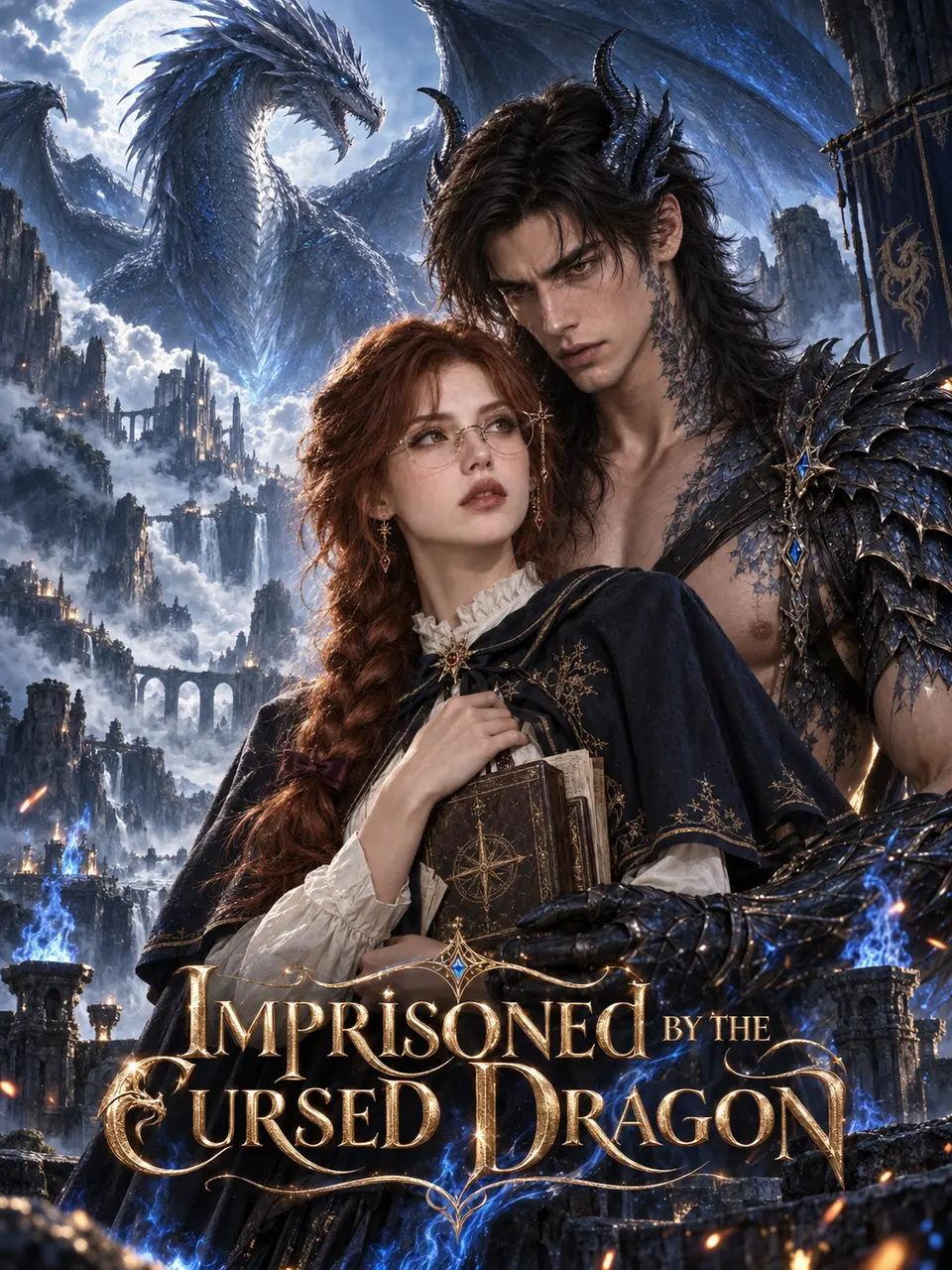 Imprisoned by the Cursed Dragon short drama poster
