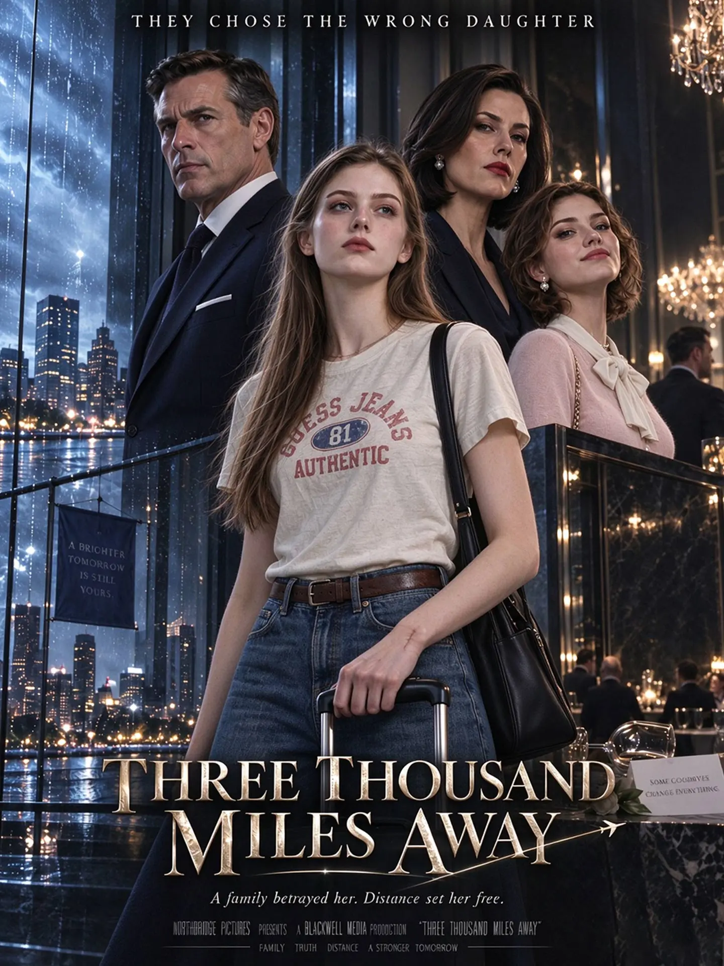 Three Thousand Miles Away short drama poster