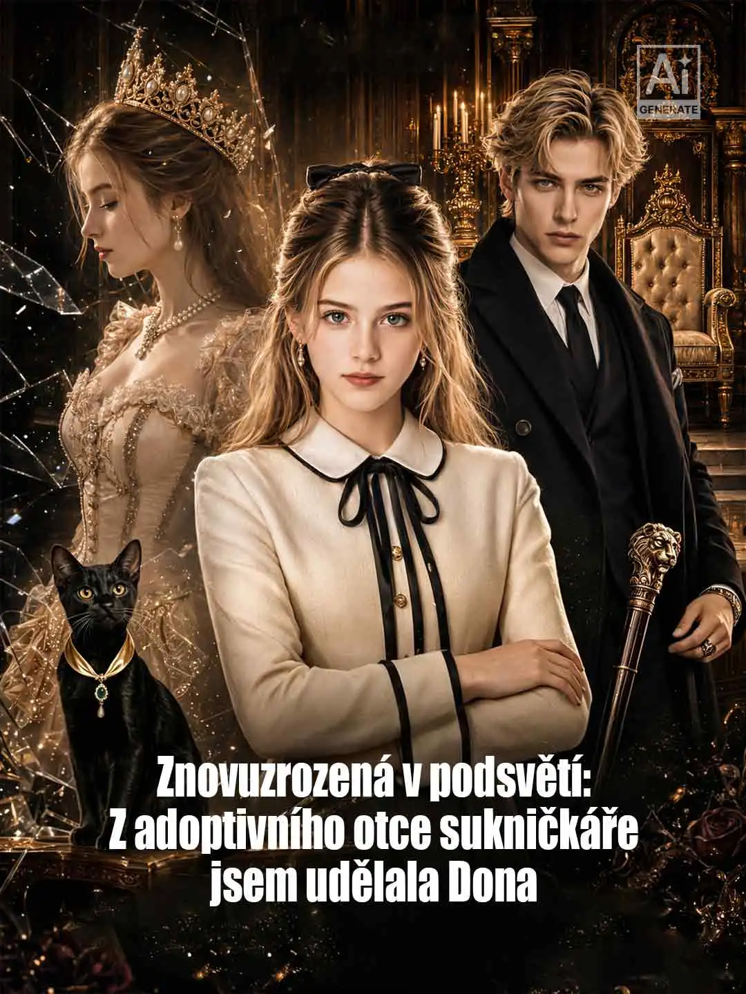 Znovuzrozená v podsvětí: Z adoptivního otce sukničkáře jsem udělala Dona short drama poster