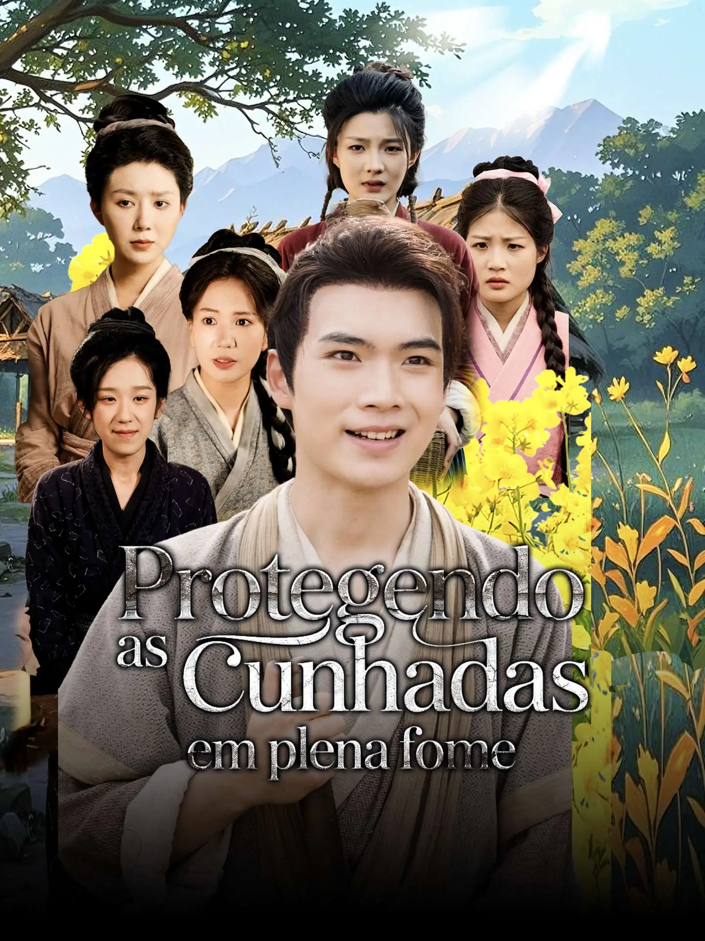 Protegendo as Cunhadas em Plena Fome short drama poster
