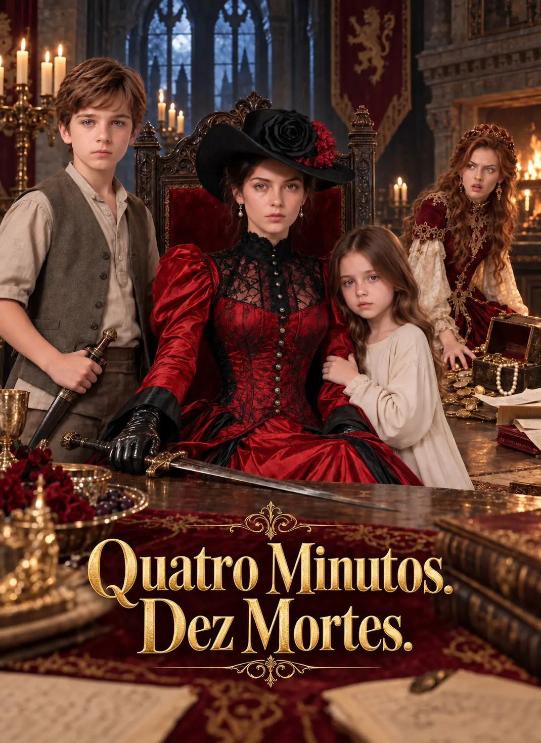 Quatro Minutos. Dez Mortes. short drama poster