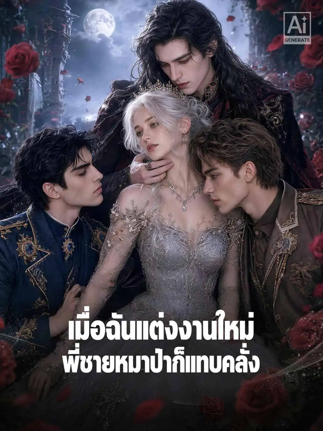 เมื่อฉันแต่งงานใหม่ พี่ชายหมาป่าก็แทบคลั่ง short drama poster