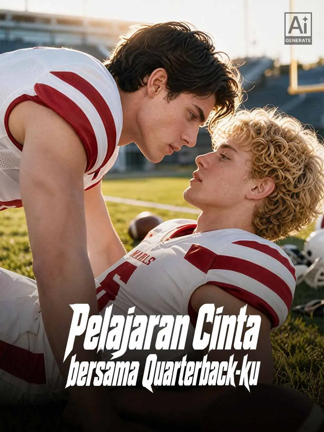 Pelajaran Cinta bersama Quarterback-ku short drama poster