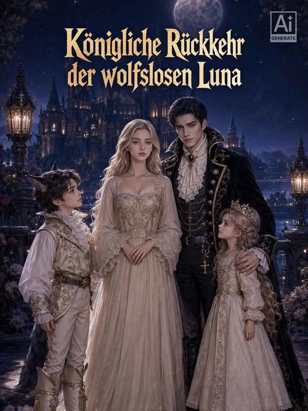 Königliche Rückkehr der wolfslosen Luna short drama poster
