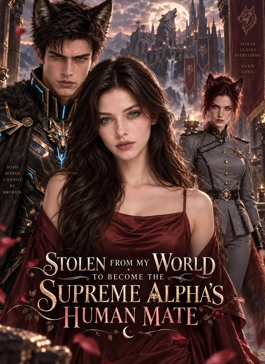 STOLEN FROM MY WORLD TO BECOME THE SUPREME ALPHA'S HUMAN MATE short drama poster
