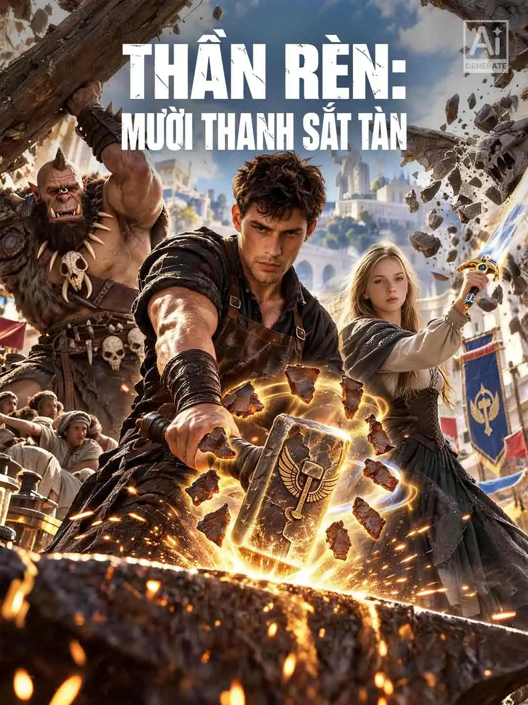 THẦN RÈN: MƯỜI THANH SẮT TÀN short drama poster